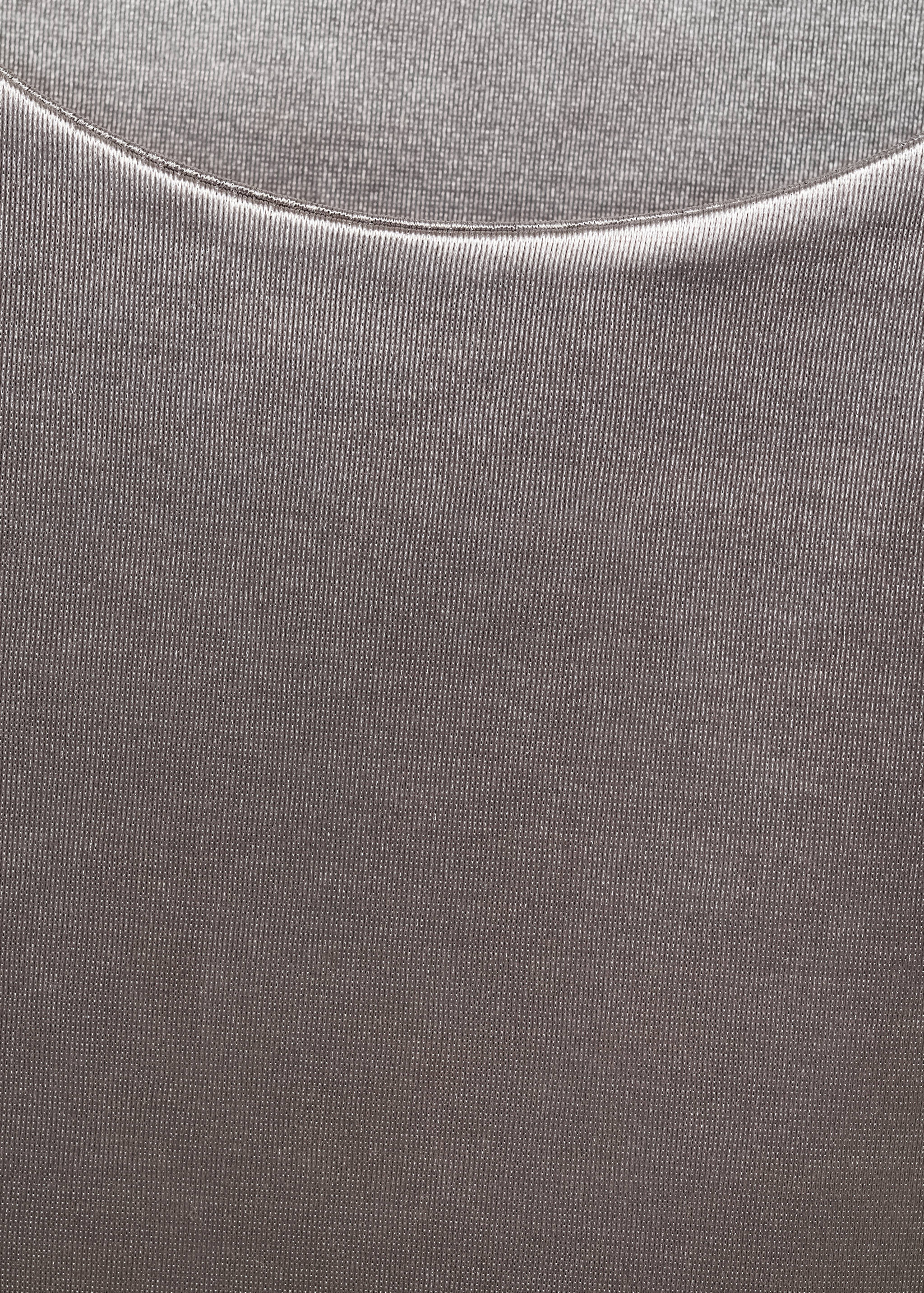 Top satynowy w metalicznym kolorze - Szczegóły artykułu 8