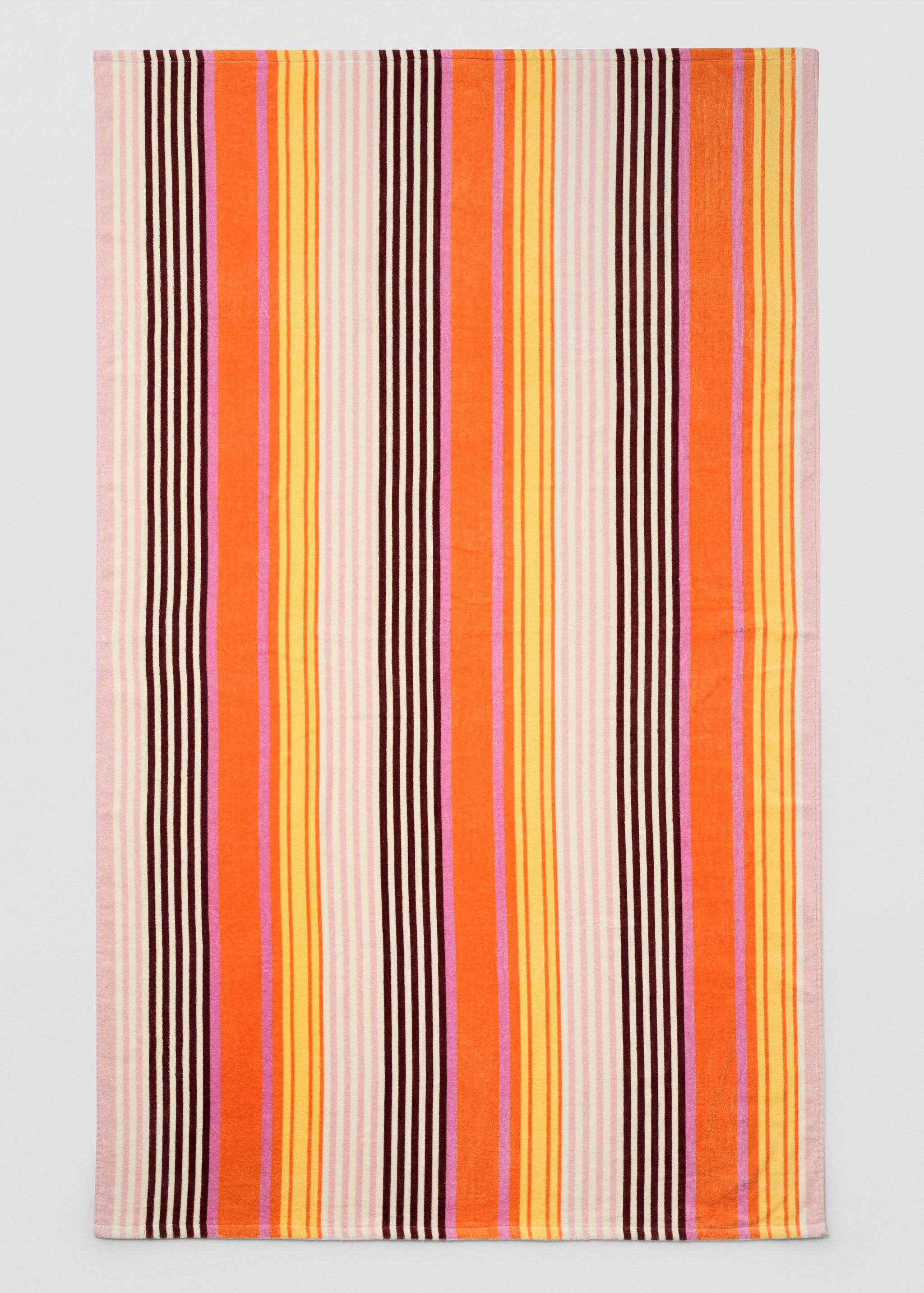 100% cotton striped beach towel - Details of the article 2