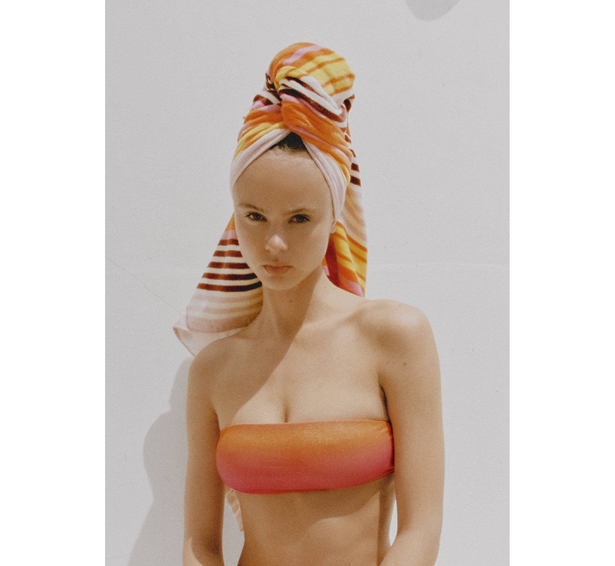 100% cotton striped beach towel - Details of the article 6