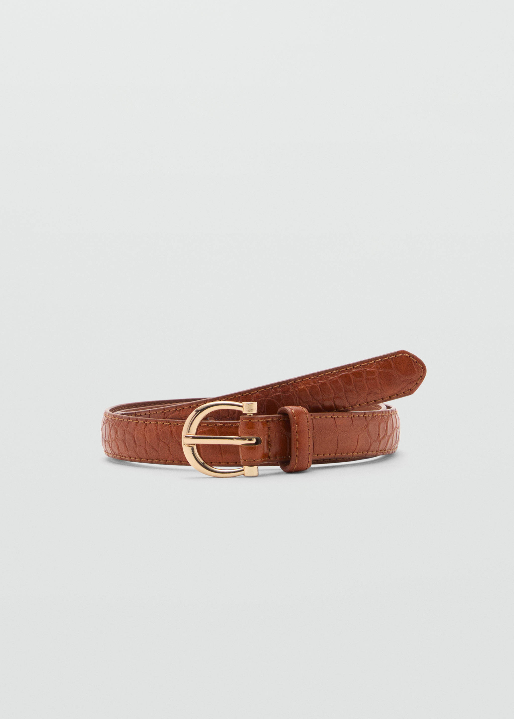 Crocodile effect belt - Article without model