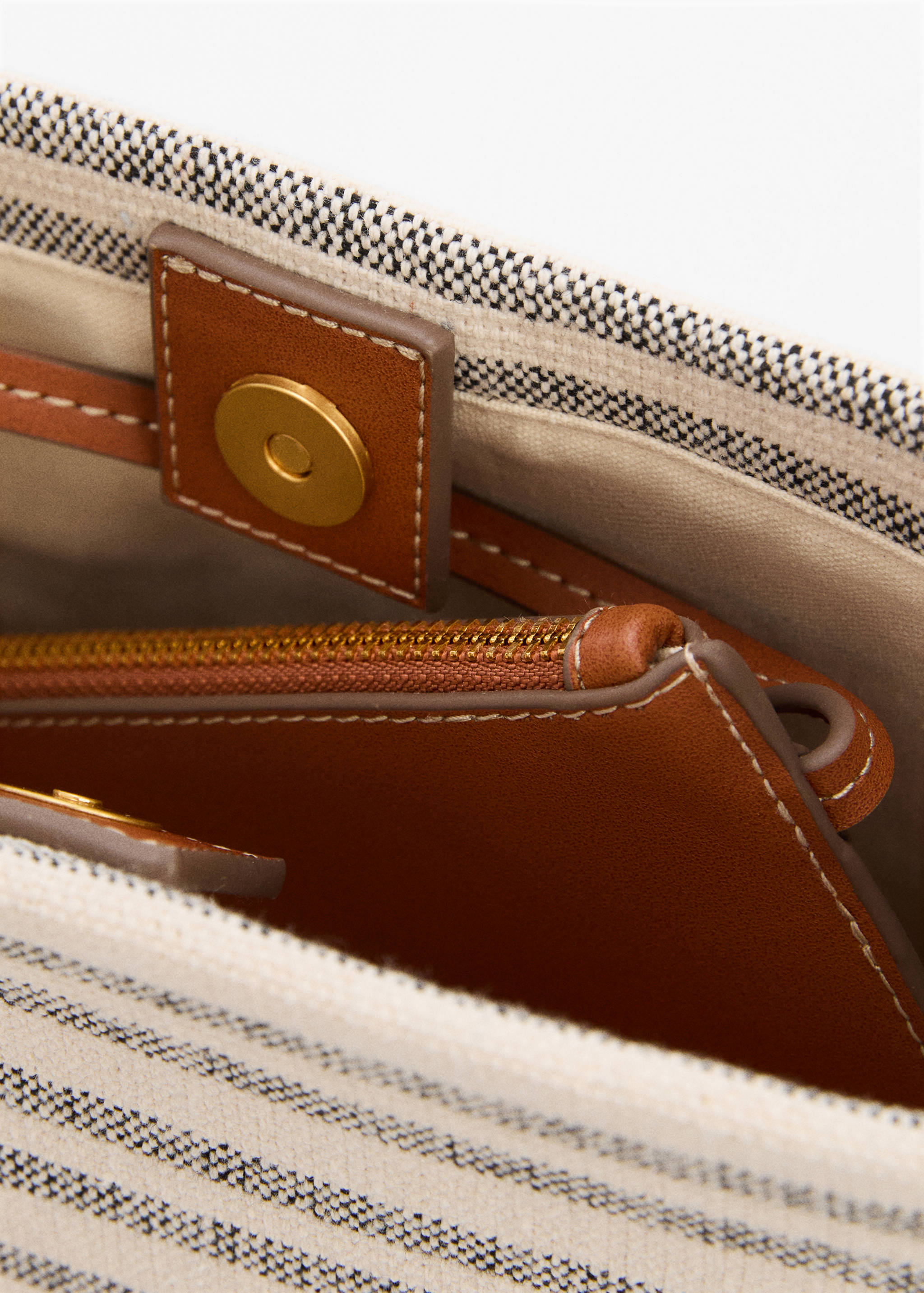 Gemusterte Shopper-Bag - Detail des Artikels 2