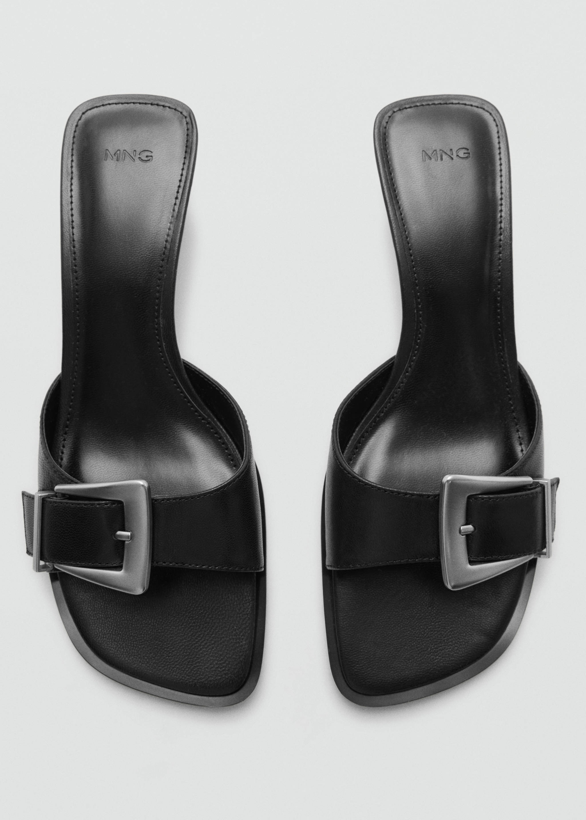 Buckle leather sandals - Details of the article 2