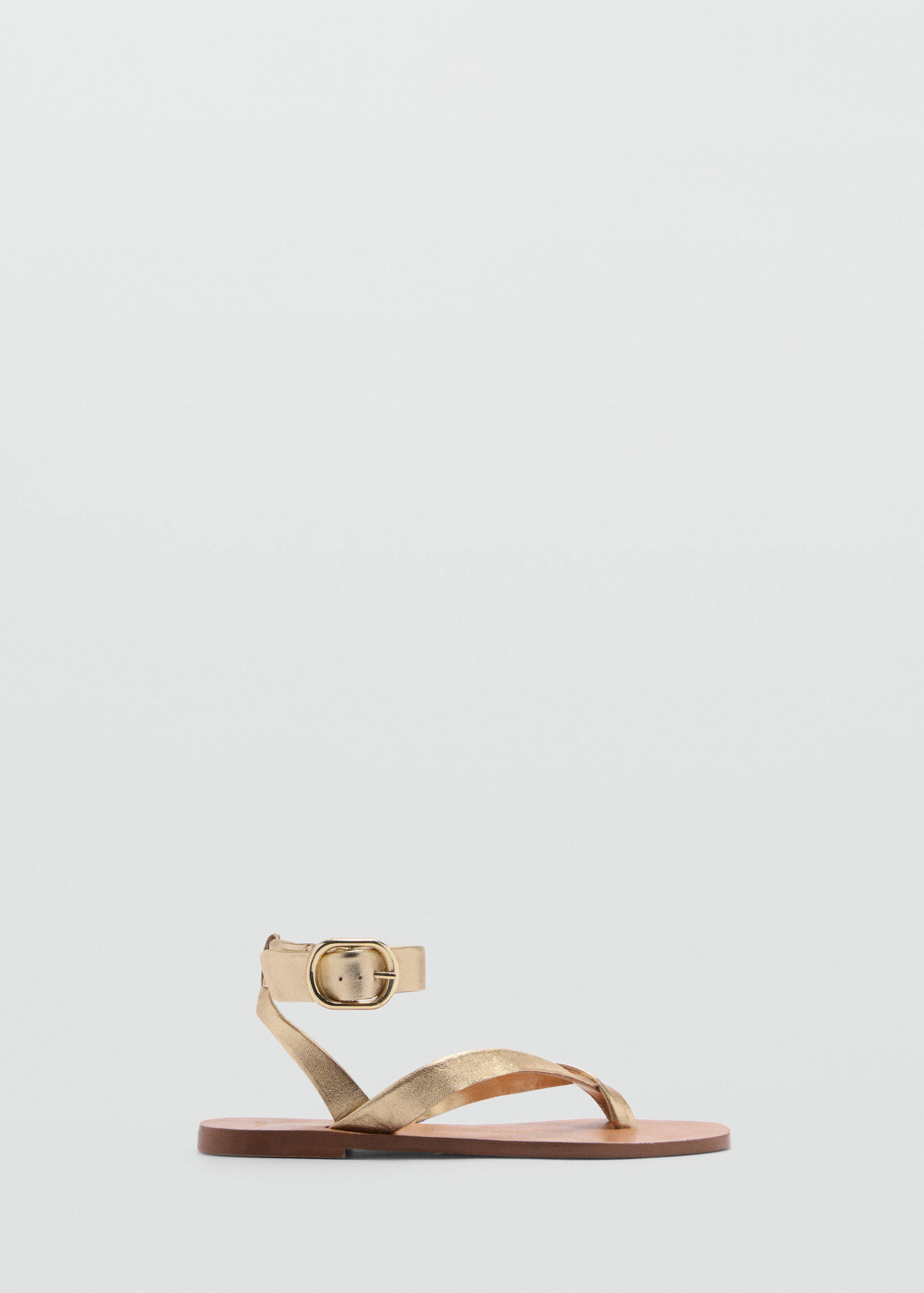 Leather straps sandals - Article without model