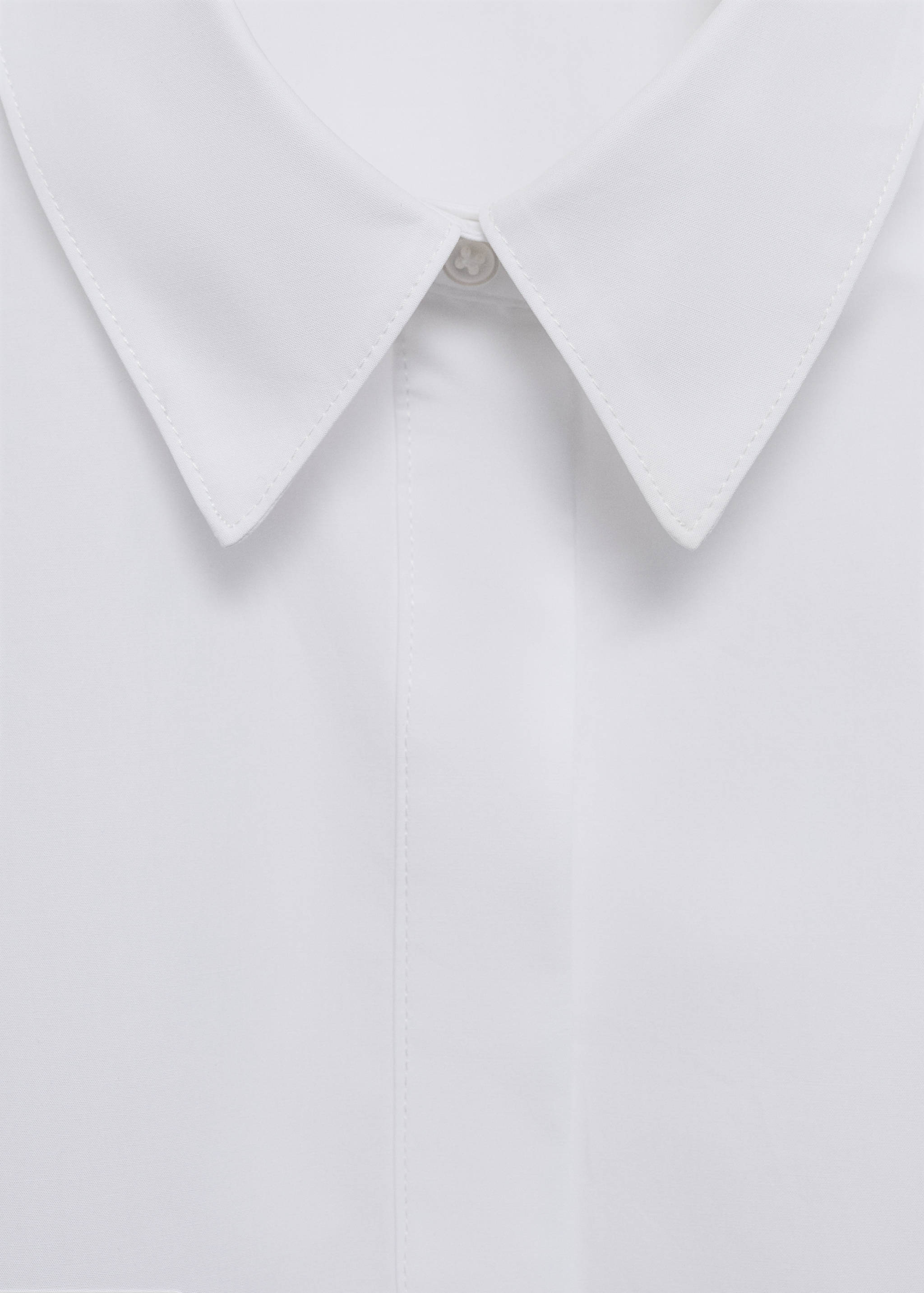 Katoenen blouse met korte mouwen - Detail van het artikel 0