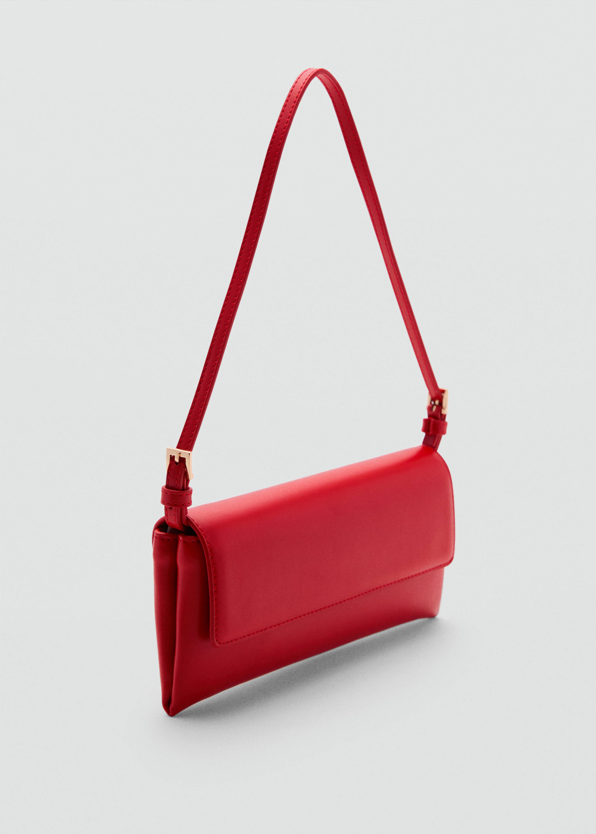 Shoulder bag with strap - Medium plane