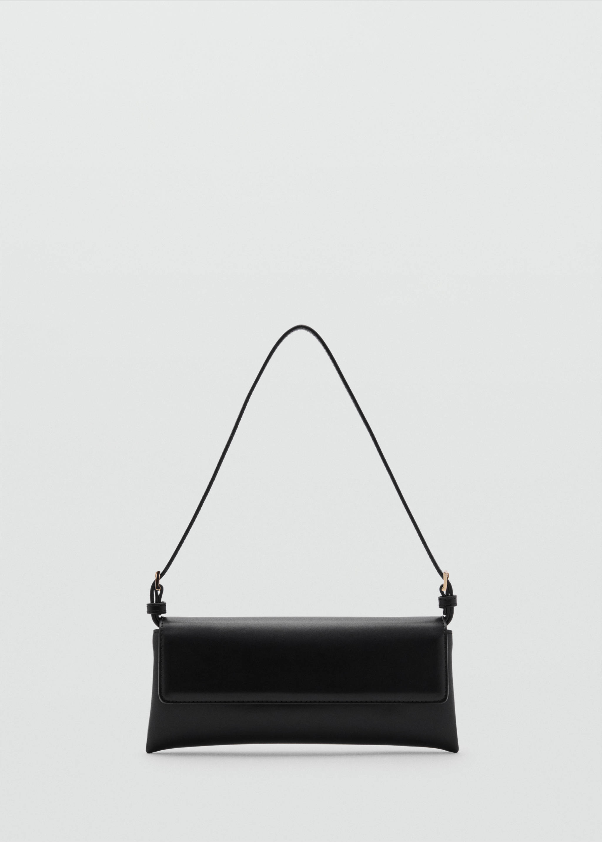 Shoulder bag with strap - Article without model, Black. Ref: 77040330-00.