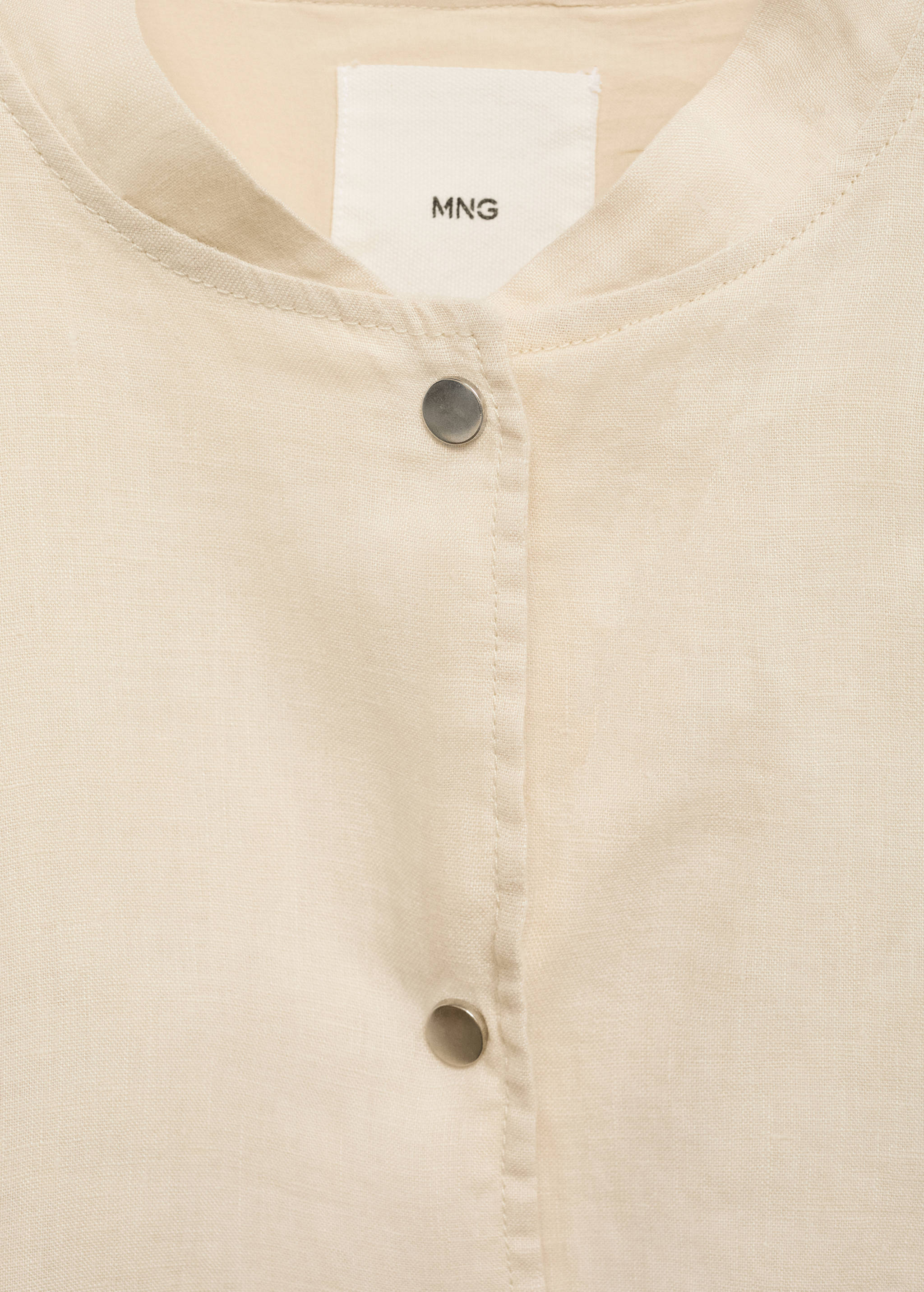 Kurtka lniana z guzikami - Szczegóły artykułu 8