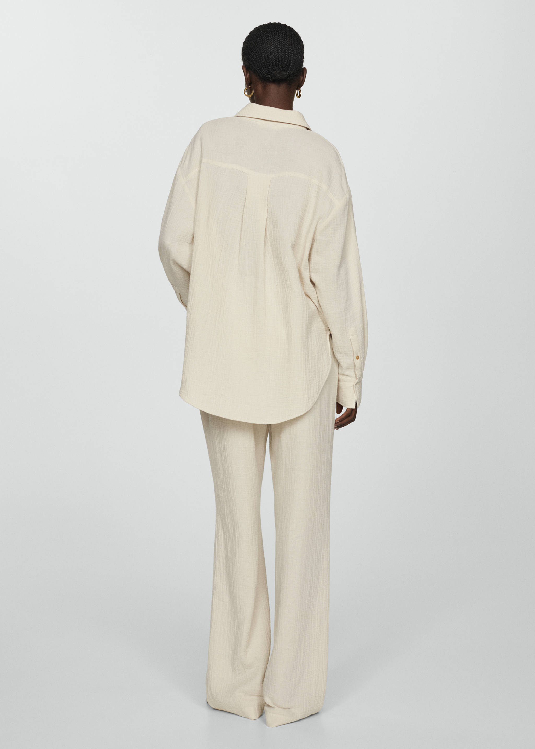 Camisa algodão bolso - Verso do artigo