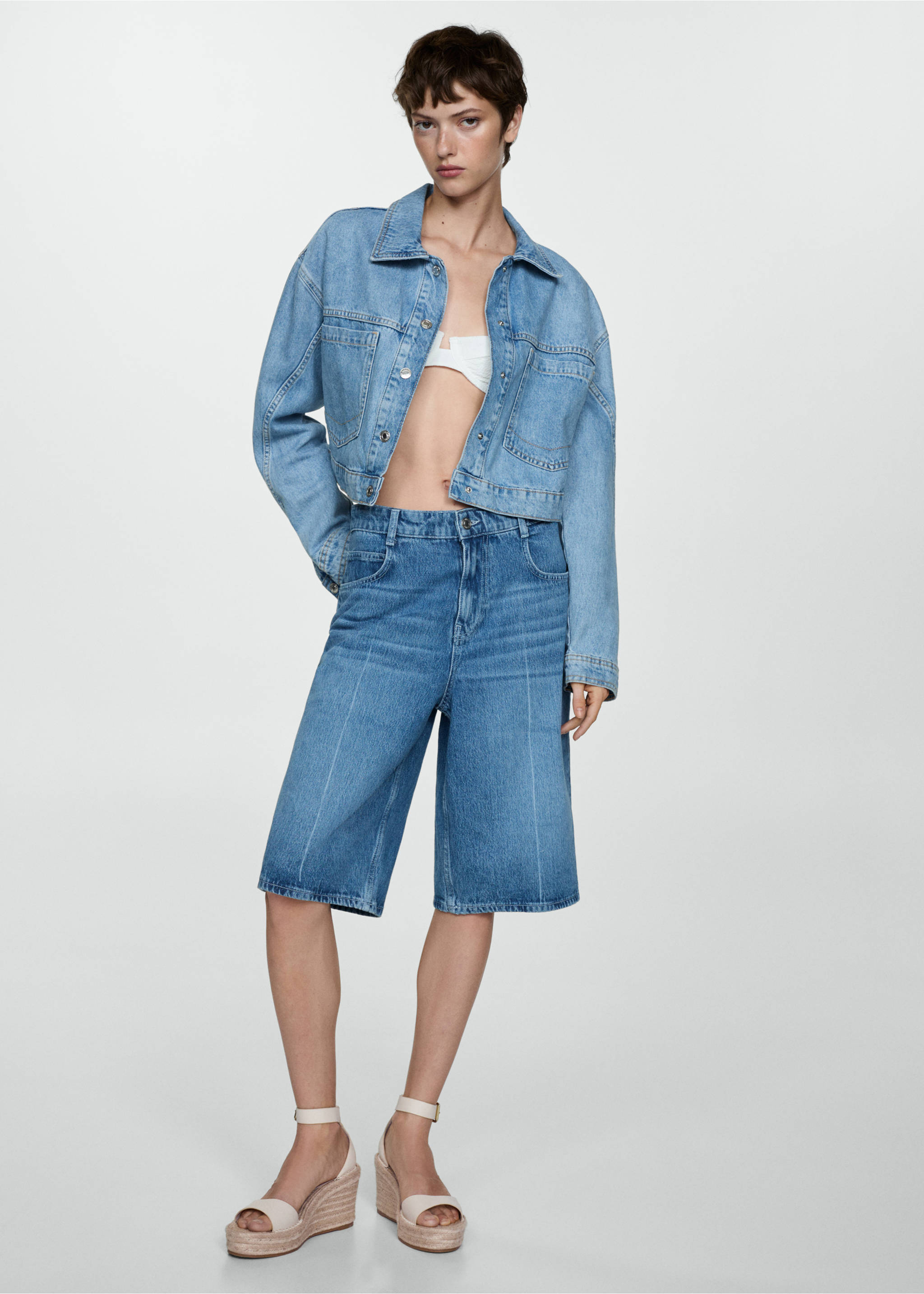 Sandale na punu petu s kopčom - Opći prikaz, Svjetlosmeđa. Ref: 77040335-00.