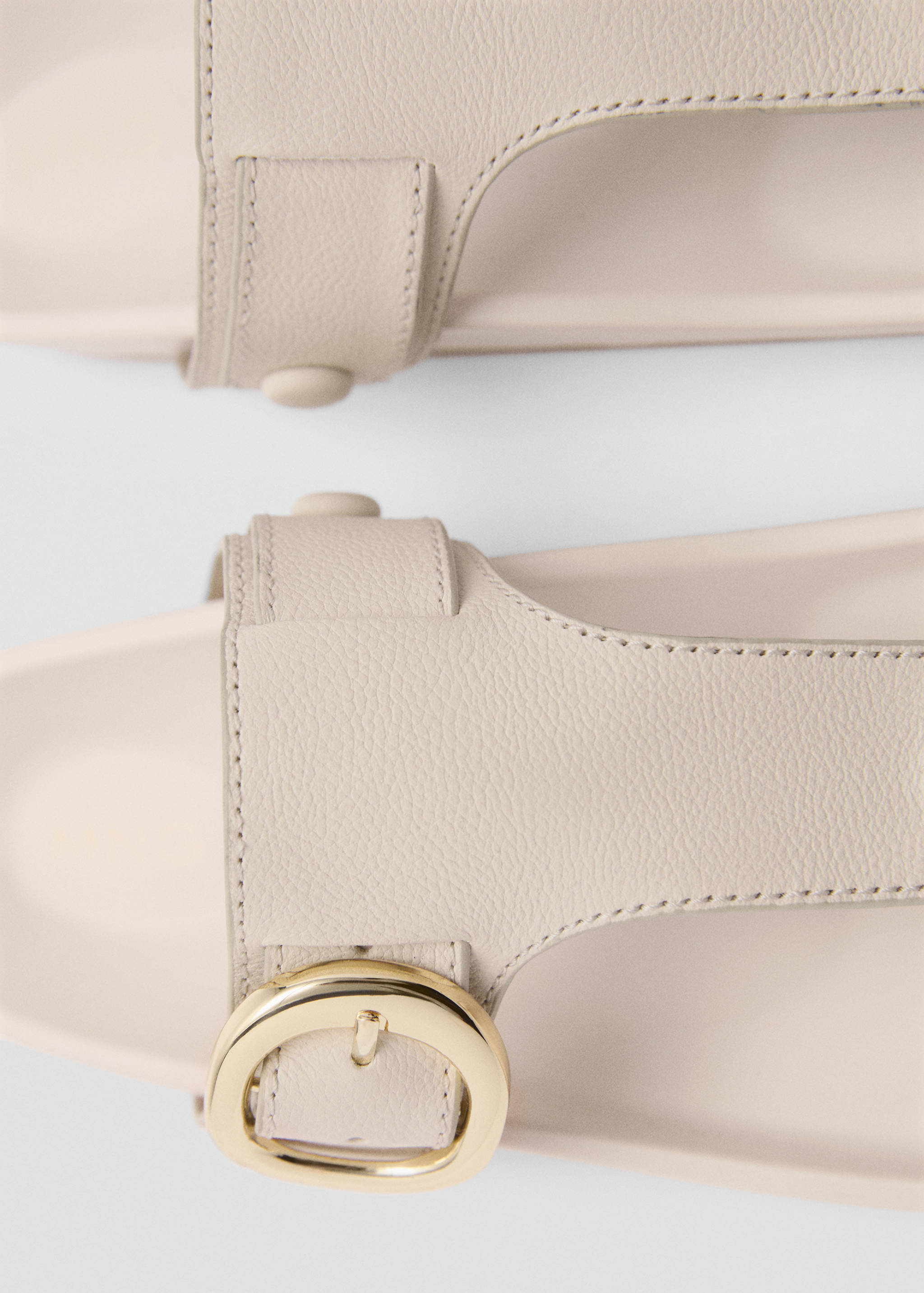 Buckle leather sandals - Details of the article 2