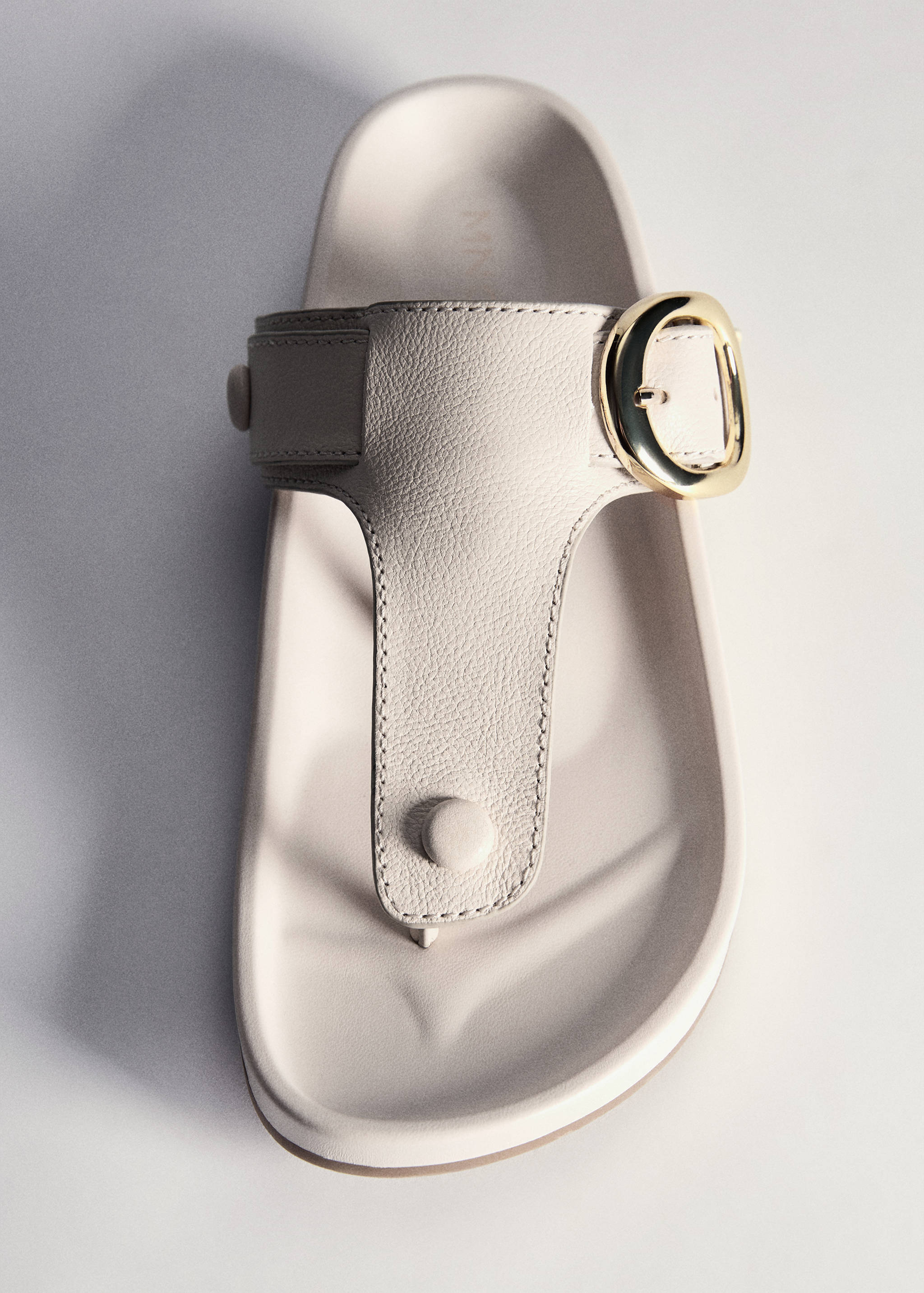 Buckle leather sandals - Details of the article 5