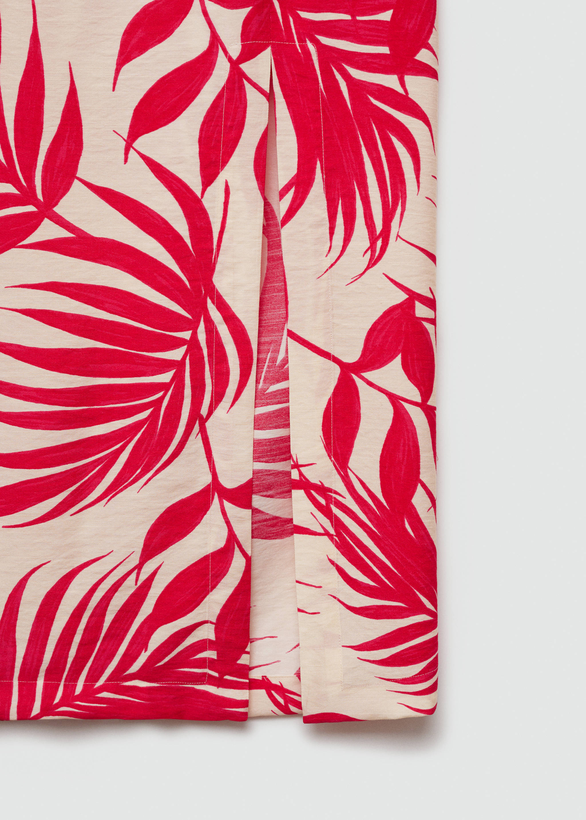 Gemusterter Rock mit Schlitz - Detail des Artikels 8