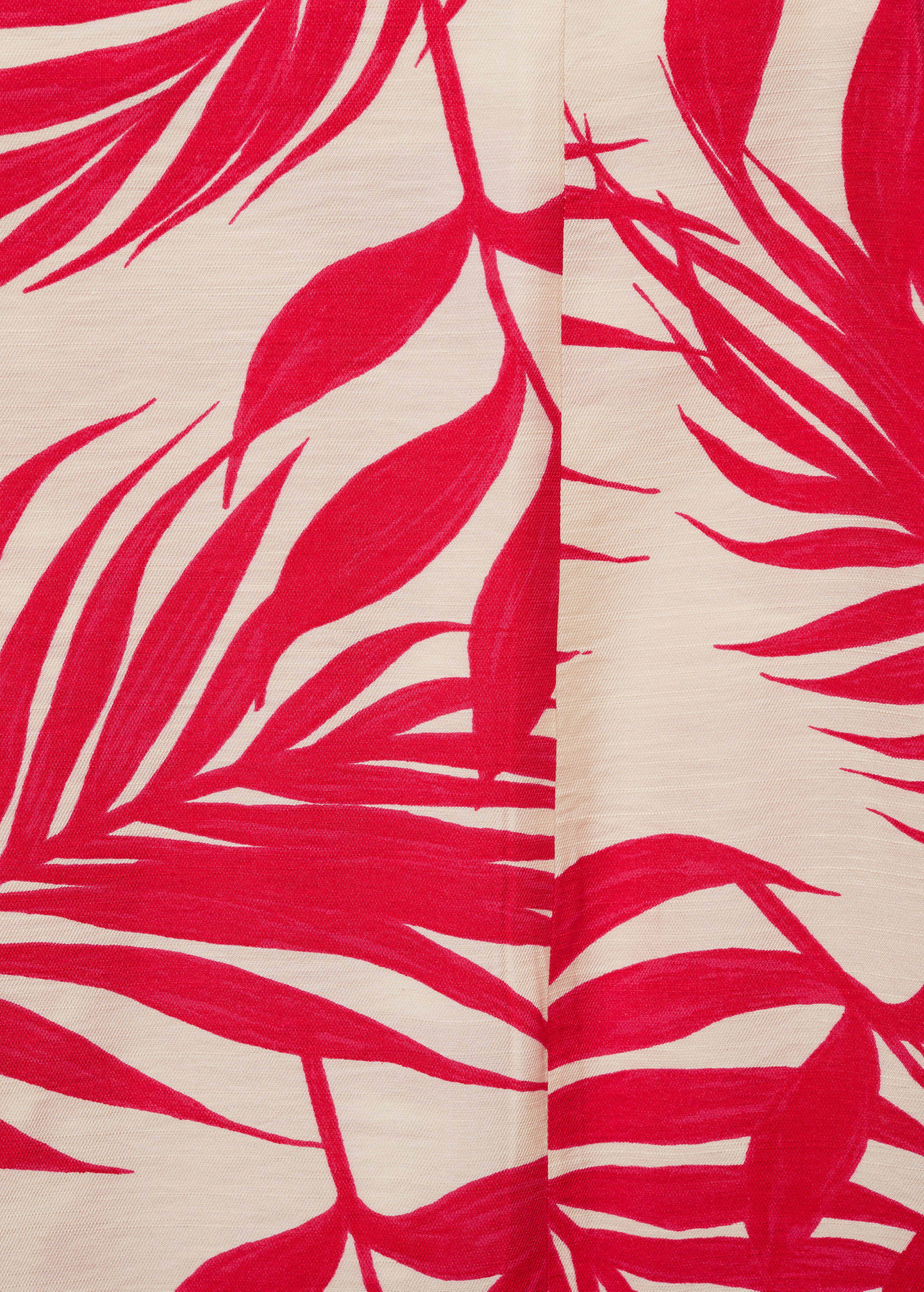 Gemusterter Rock mit Schlitz - Detail des Artikels 0