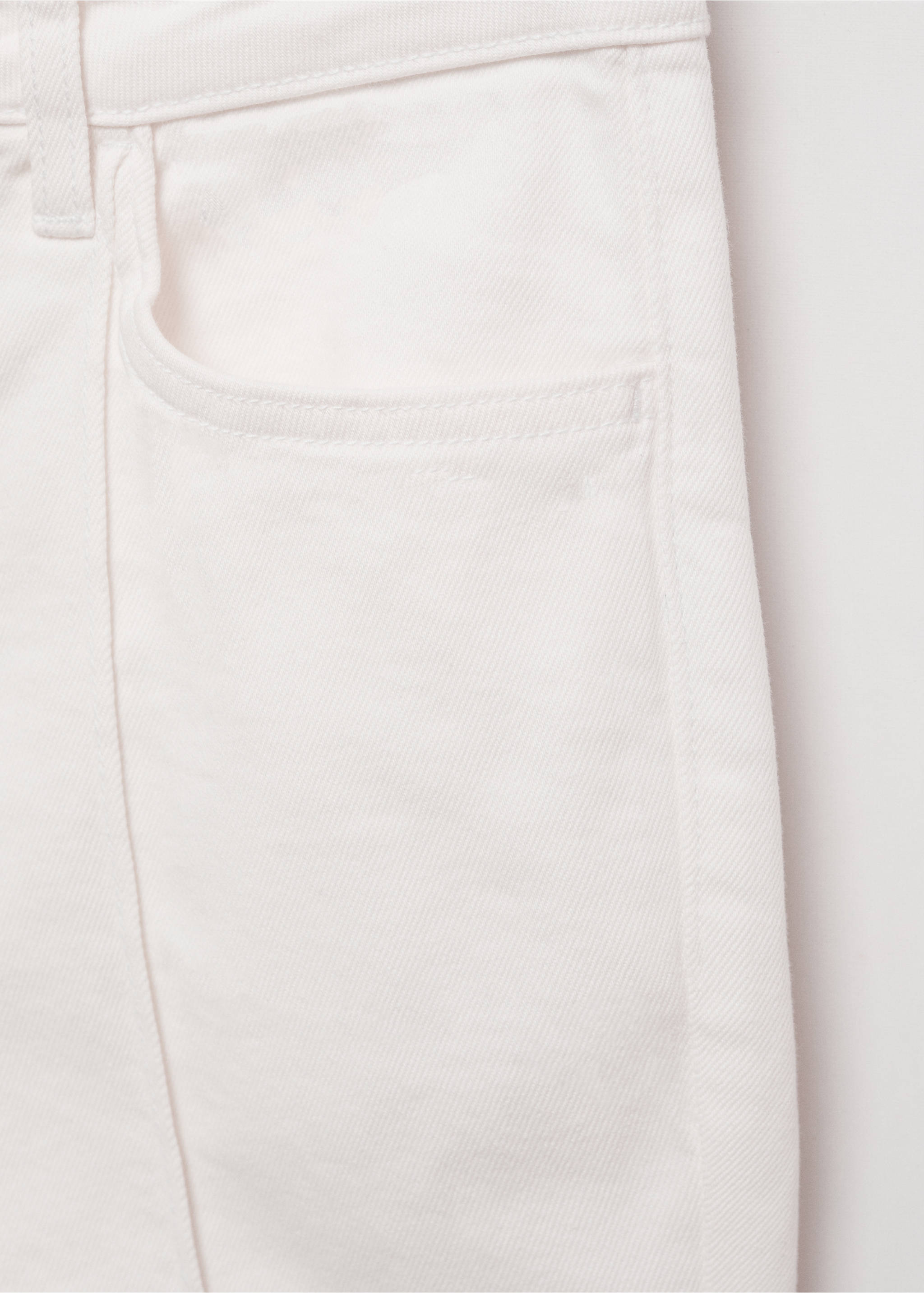 Jeans slim capri cuciture decorative - Dettaglio dell'articolo 0, Bianco sporco. Ref: 77040355-00.