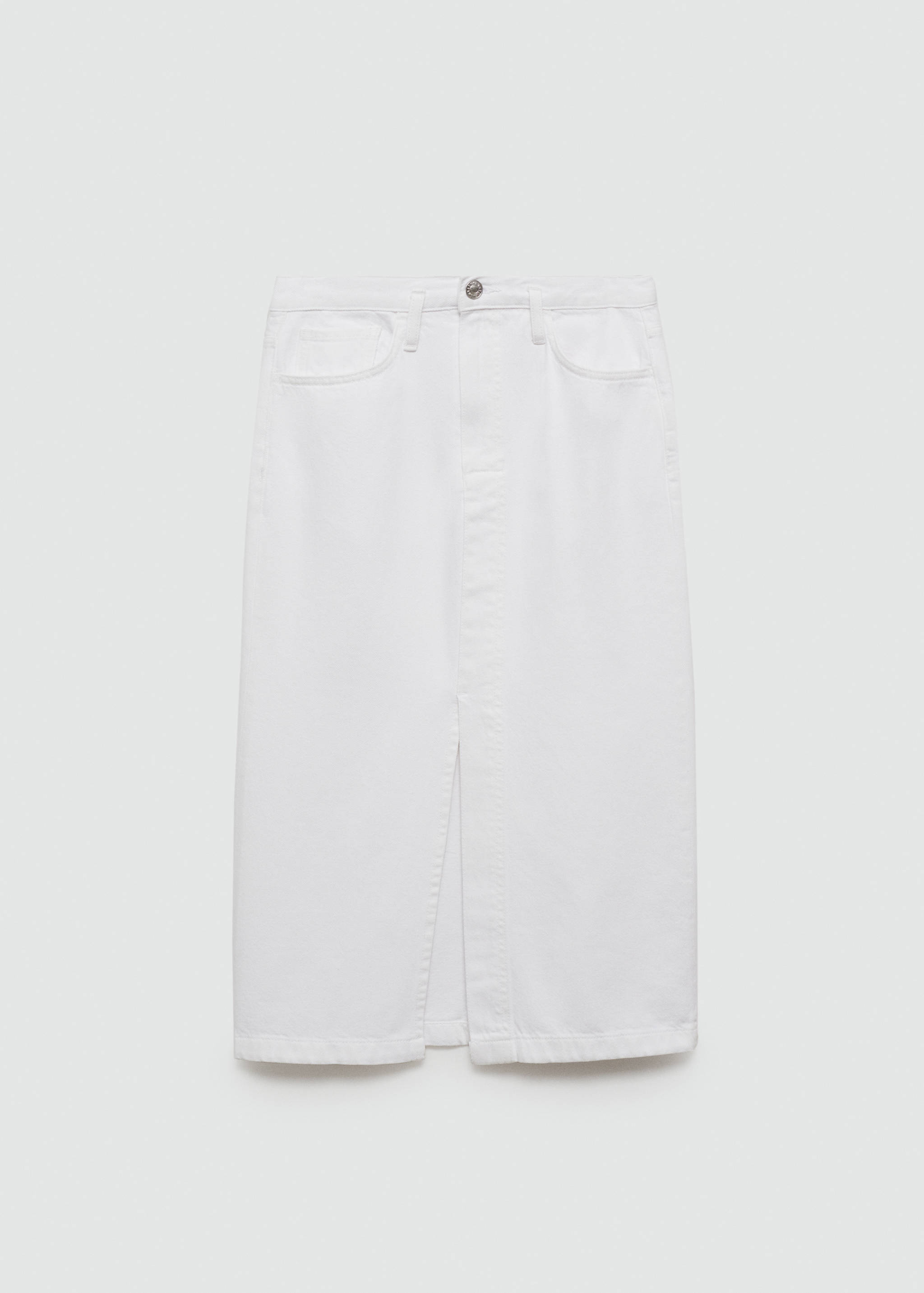 Falda vaquera abertura - Artículo sin modelo