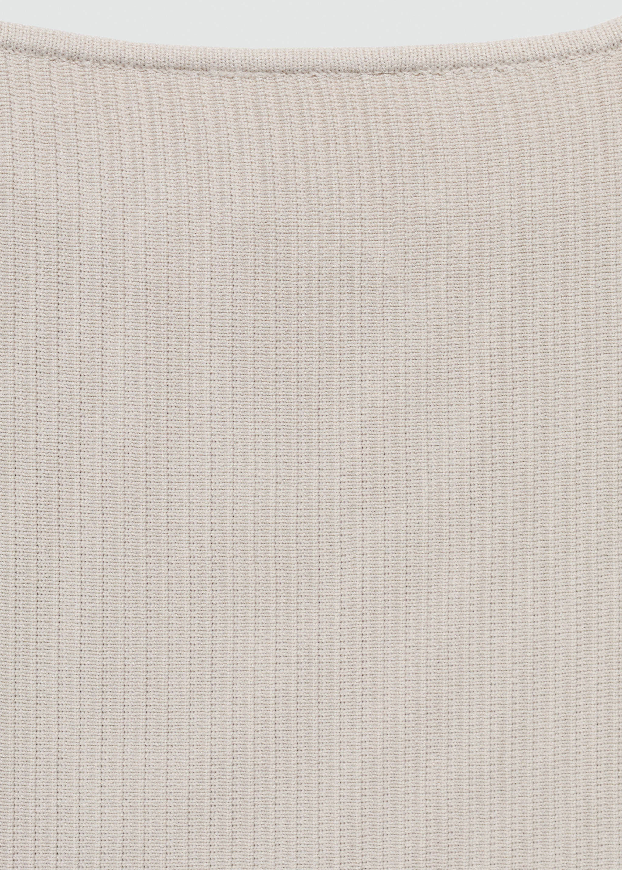 Top de malha canelado - Pormenor do artigo 8