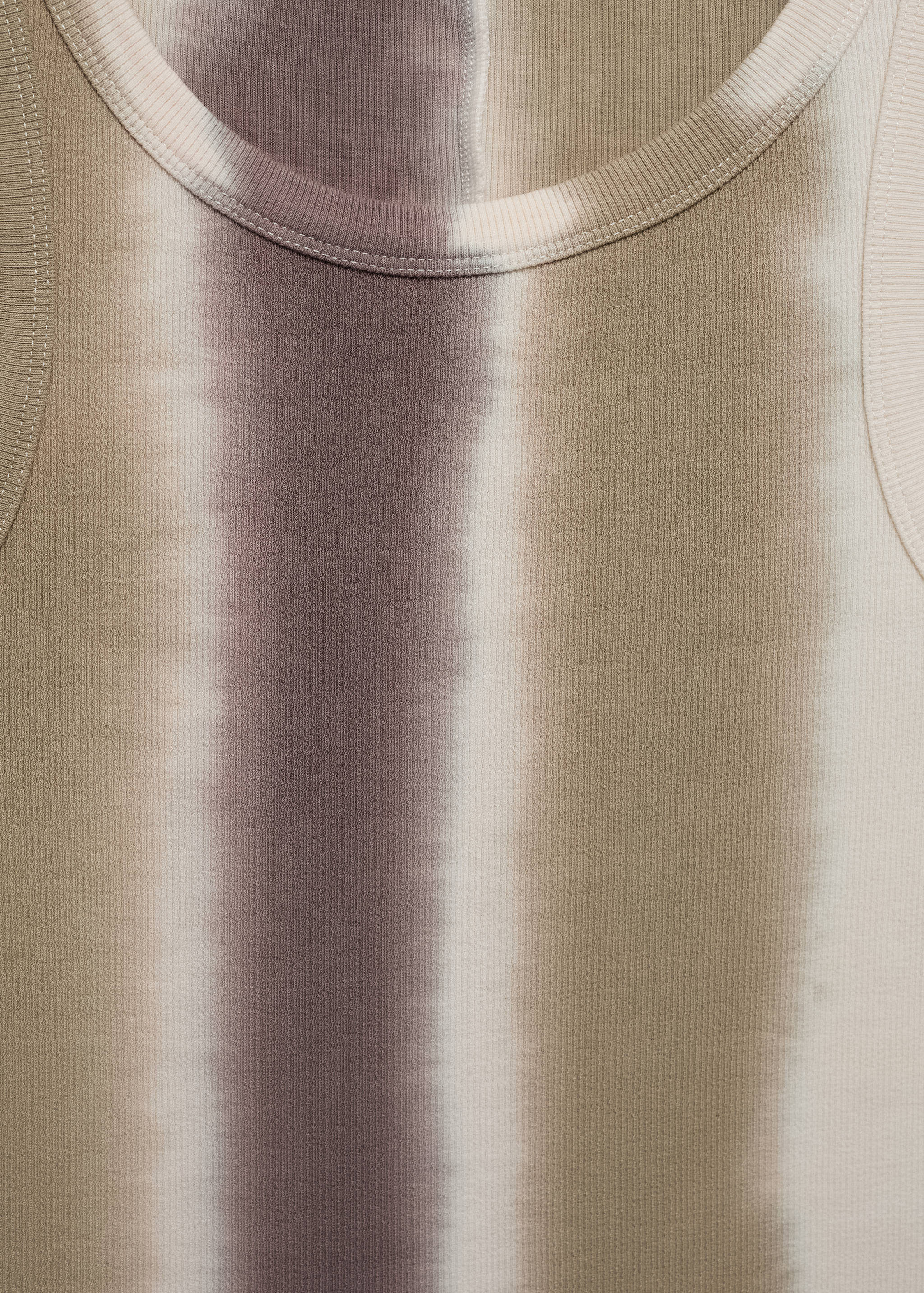Geribde tie-dye top - Detail van het artikel 8