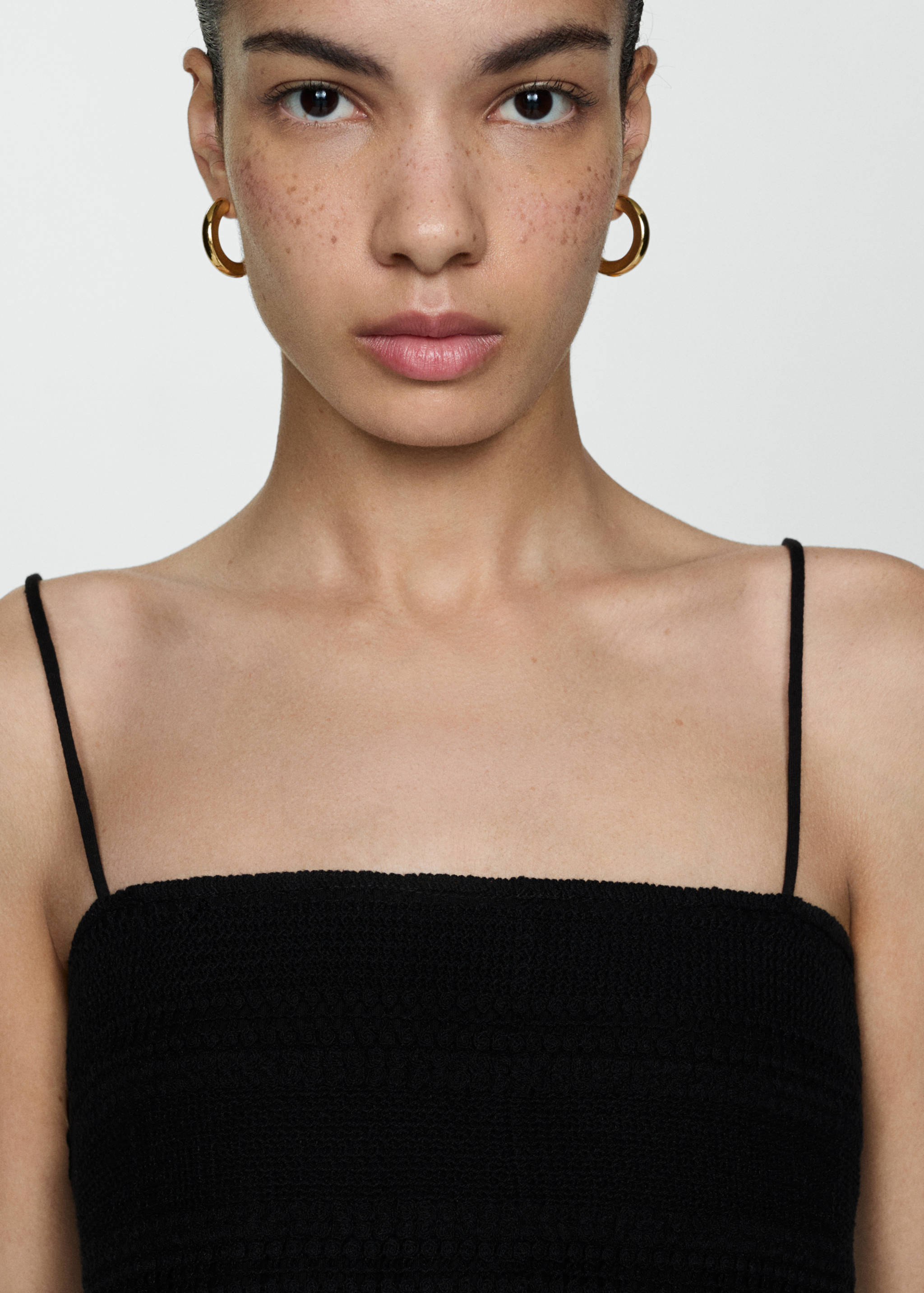 Vestido midi evasé - Detalle del artículo 1