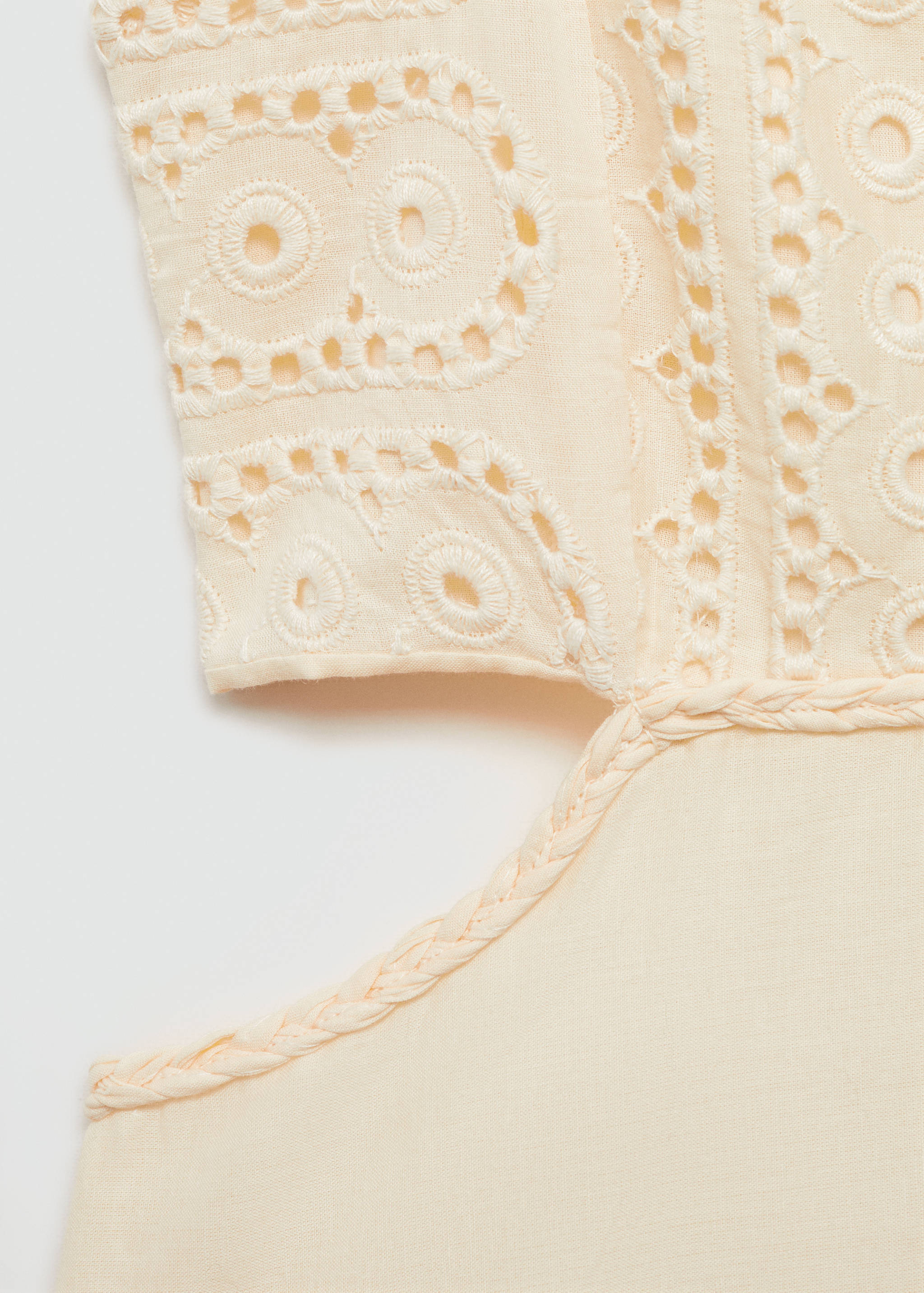 Besticktes Kleid mit Seitenschlitzen - Detail des Artikels 8