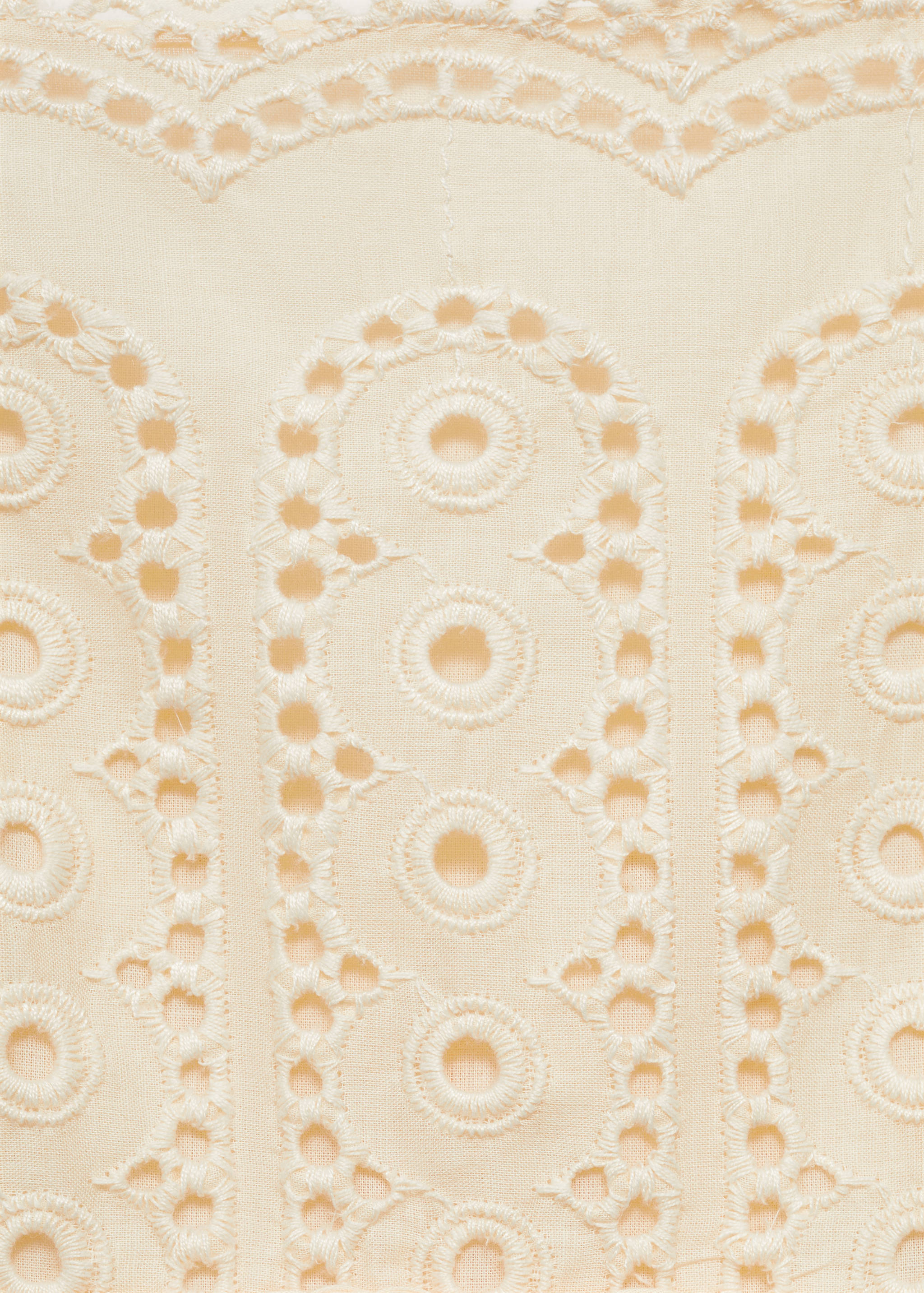 Besticktes Kleid mit Seitenschlitzen - Detail des Artikels 0