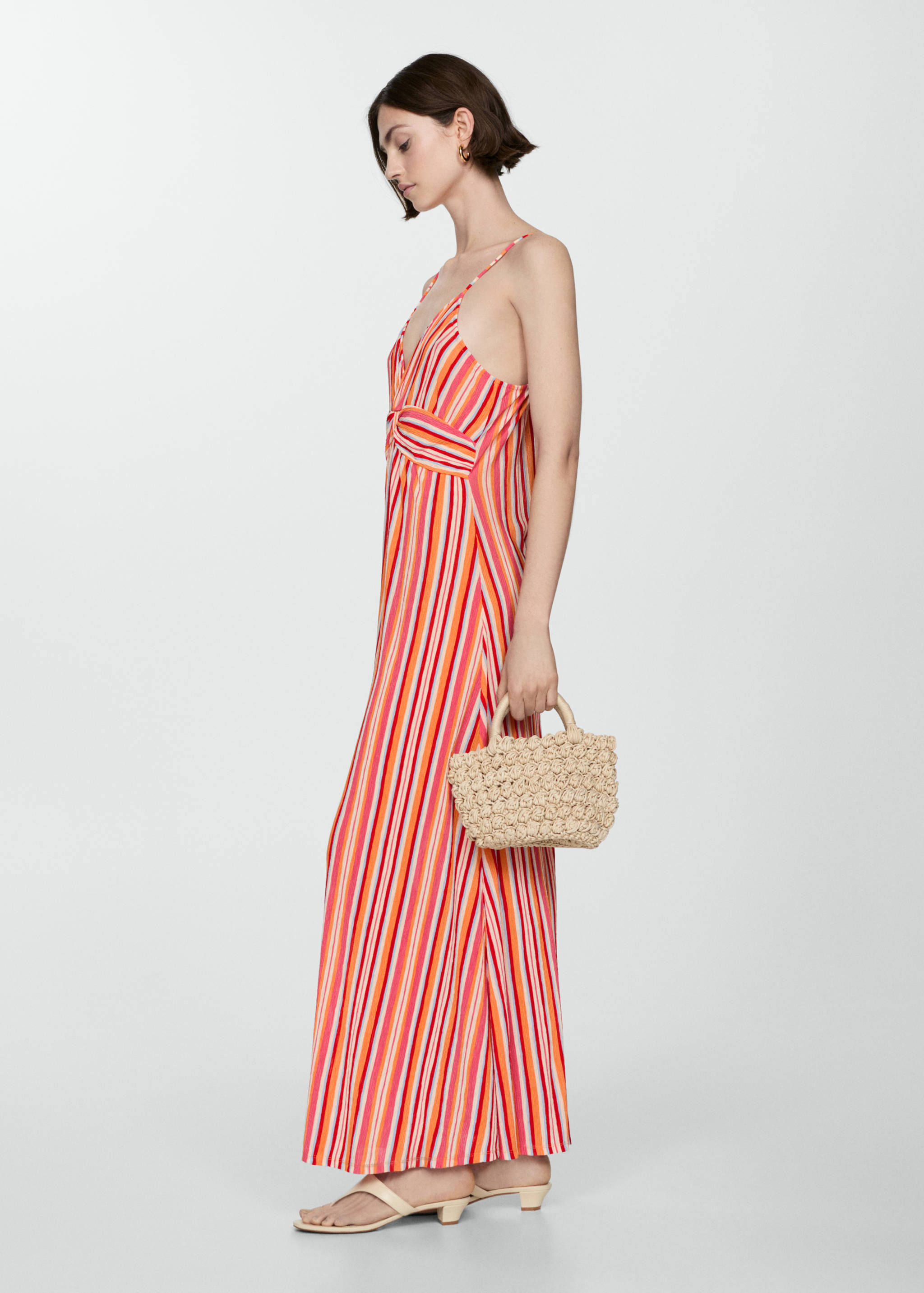 Vestido estampado rayas - Detalle del artículo 1