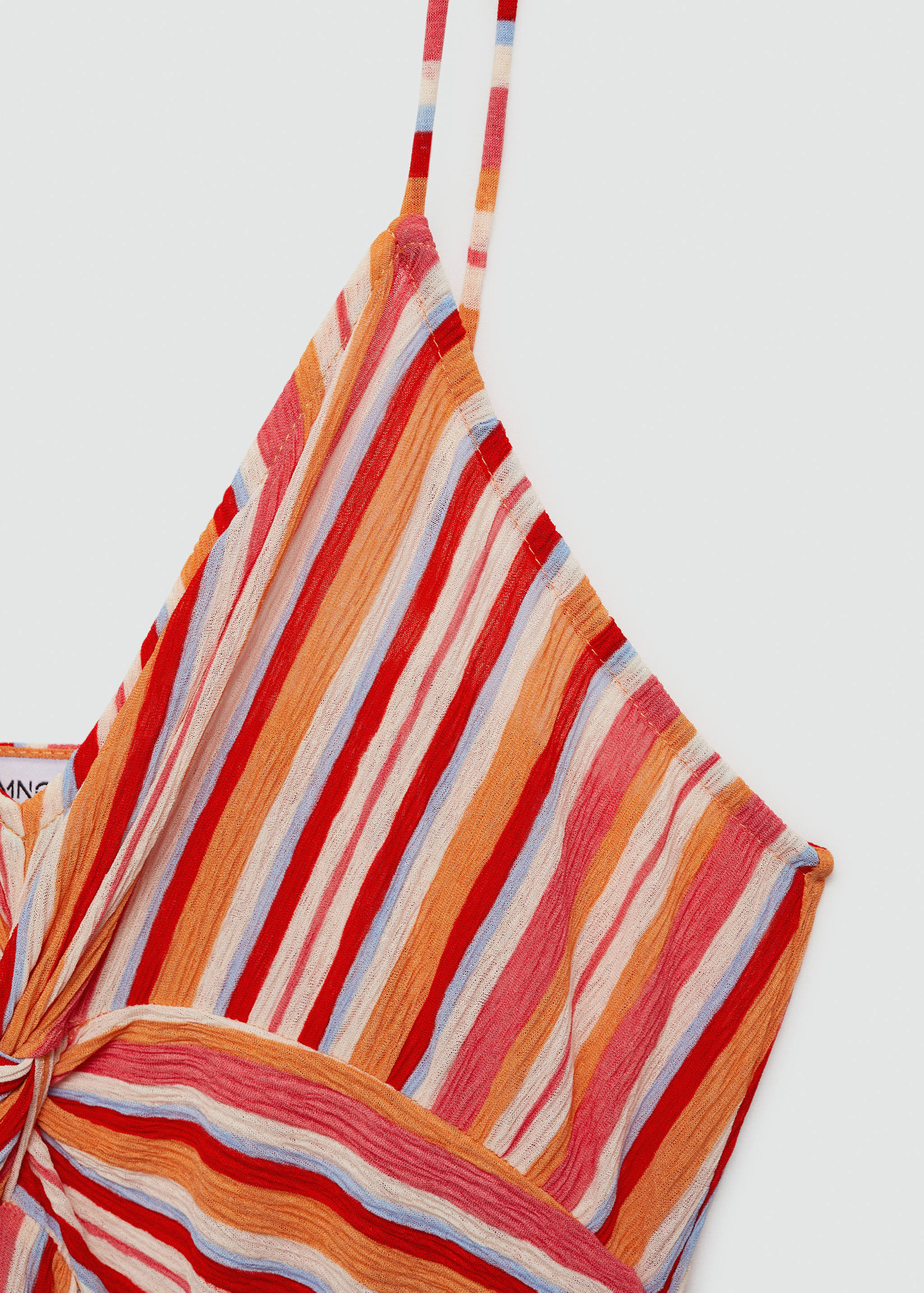 Vestido estampado rayas - Detalle del artículo 0