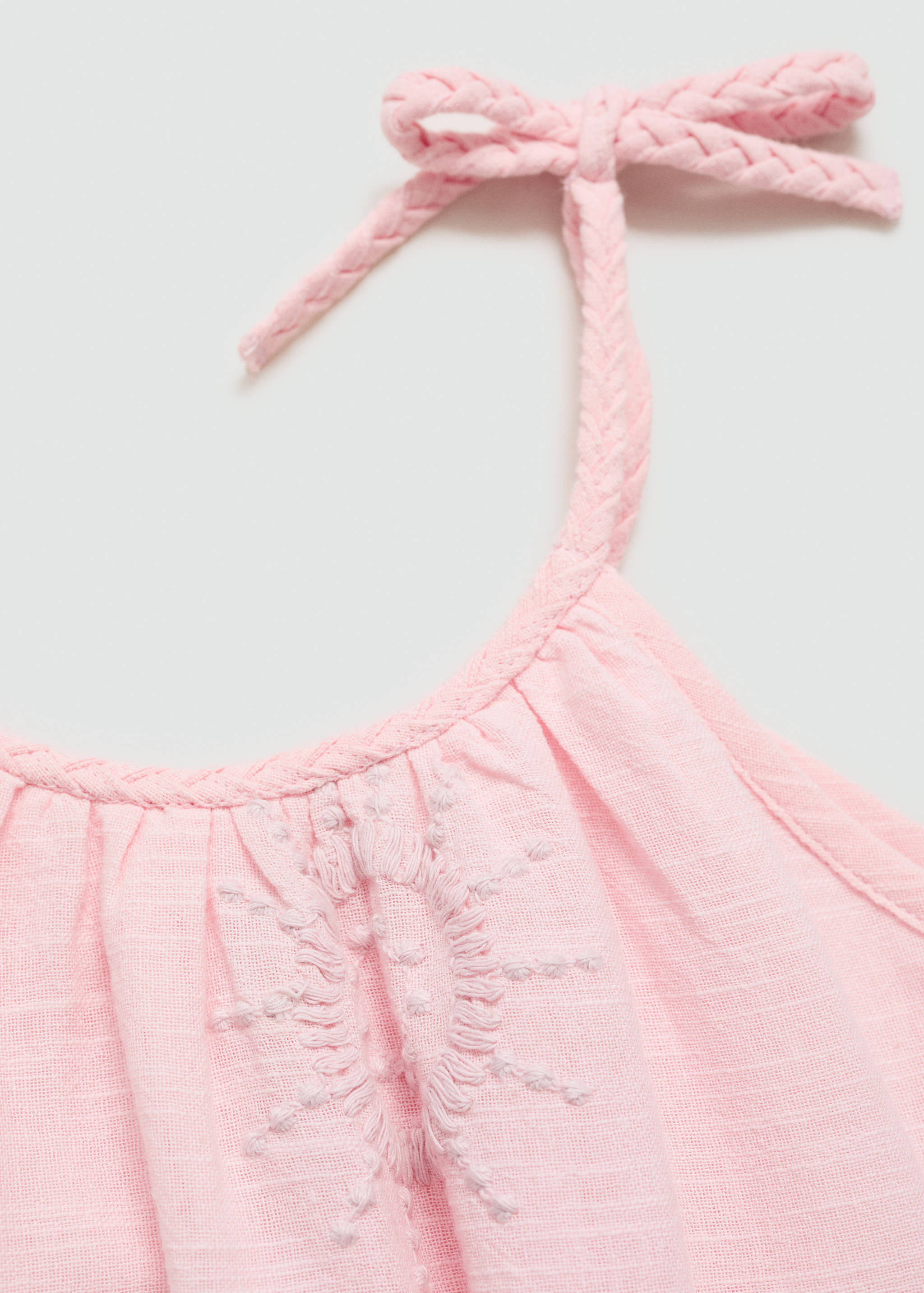 Embroidered detail dress - Details of the article 8