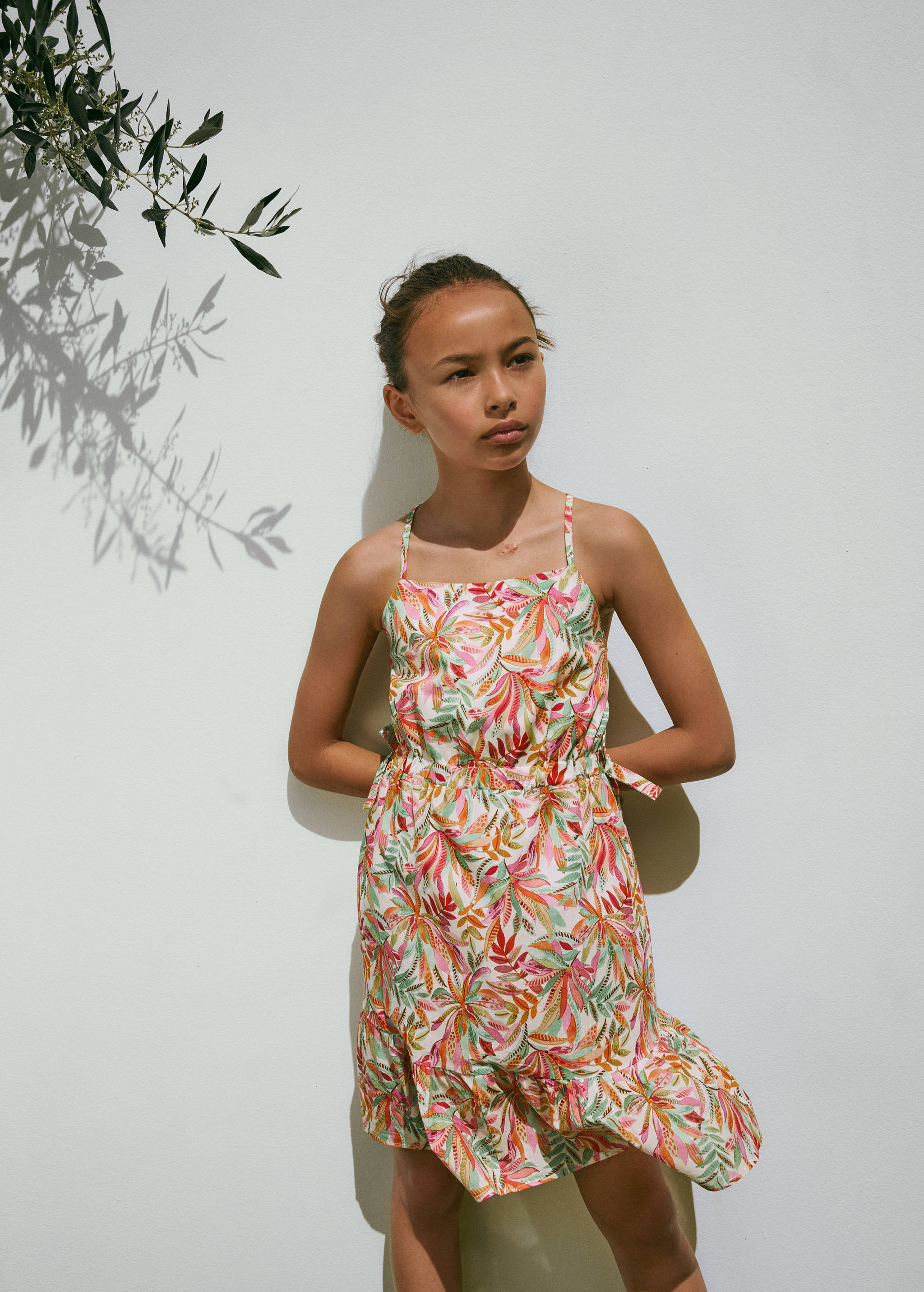Tropical print dress - Details of the article 5