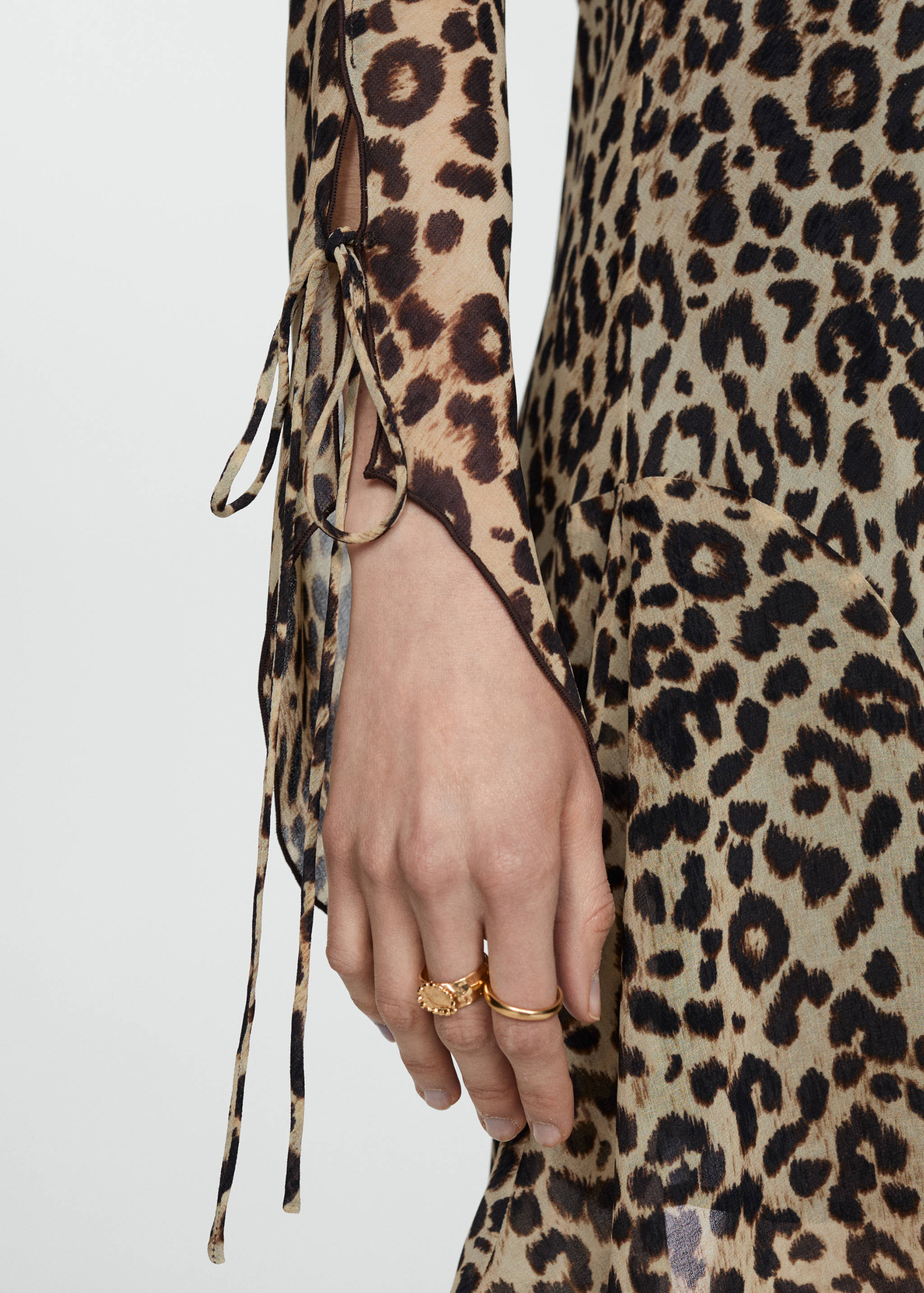 Vestito corto leopardato - Dettaglio dell'articolo 6