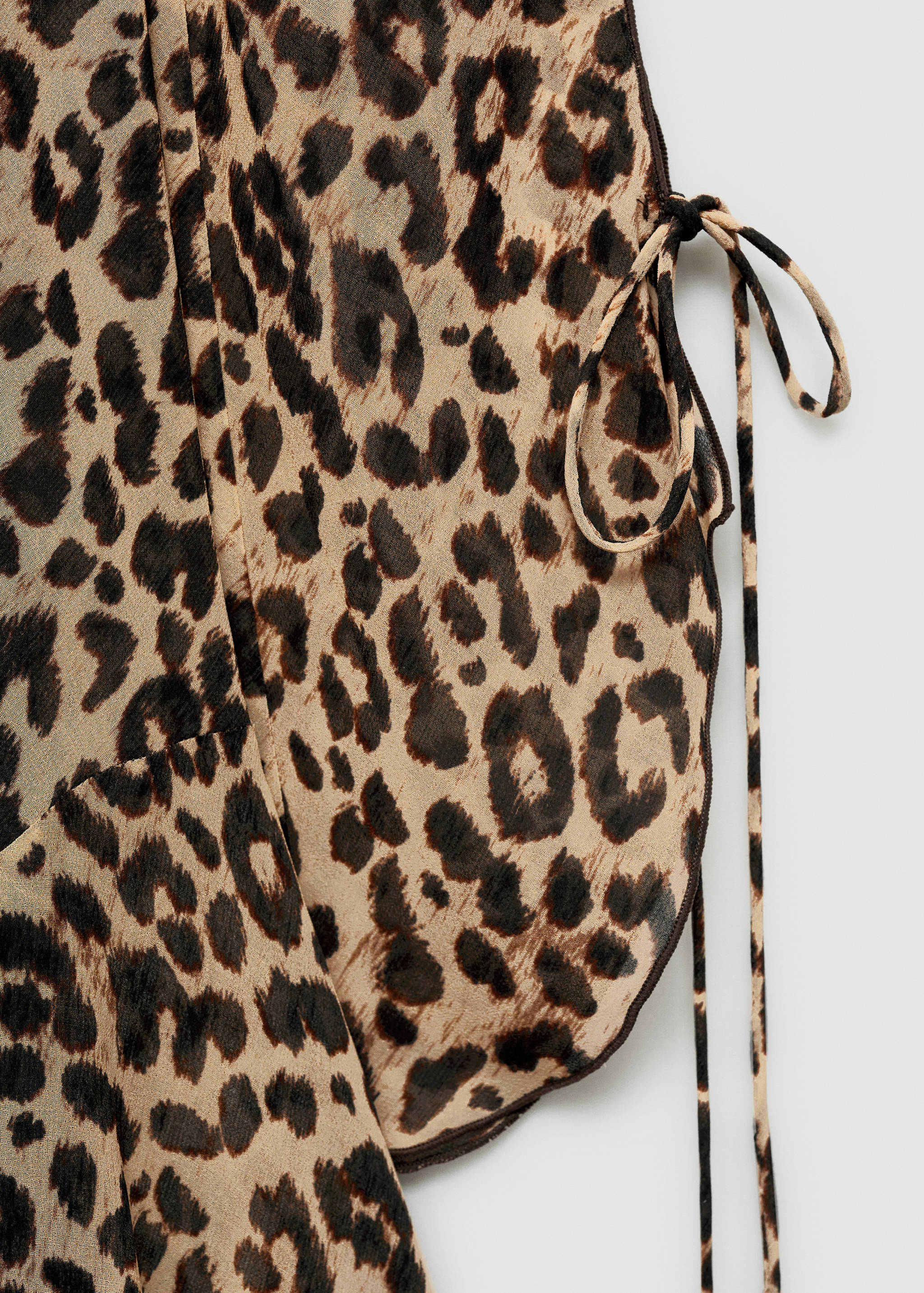 Vestito corto leopardato - Dettaglio dell'articolo 8