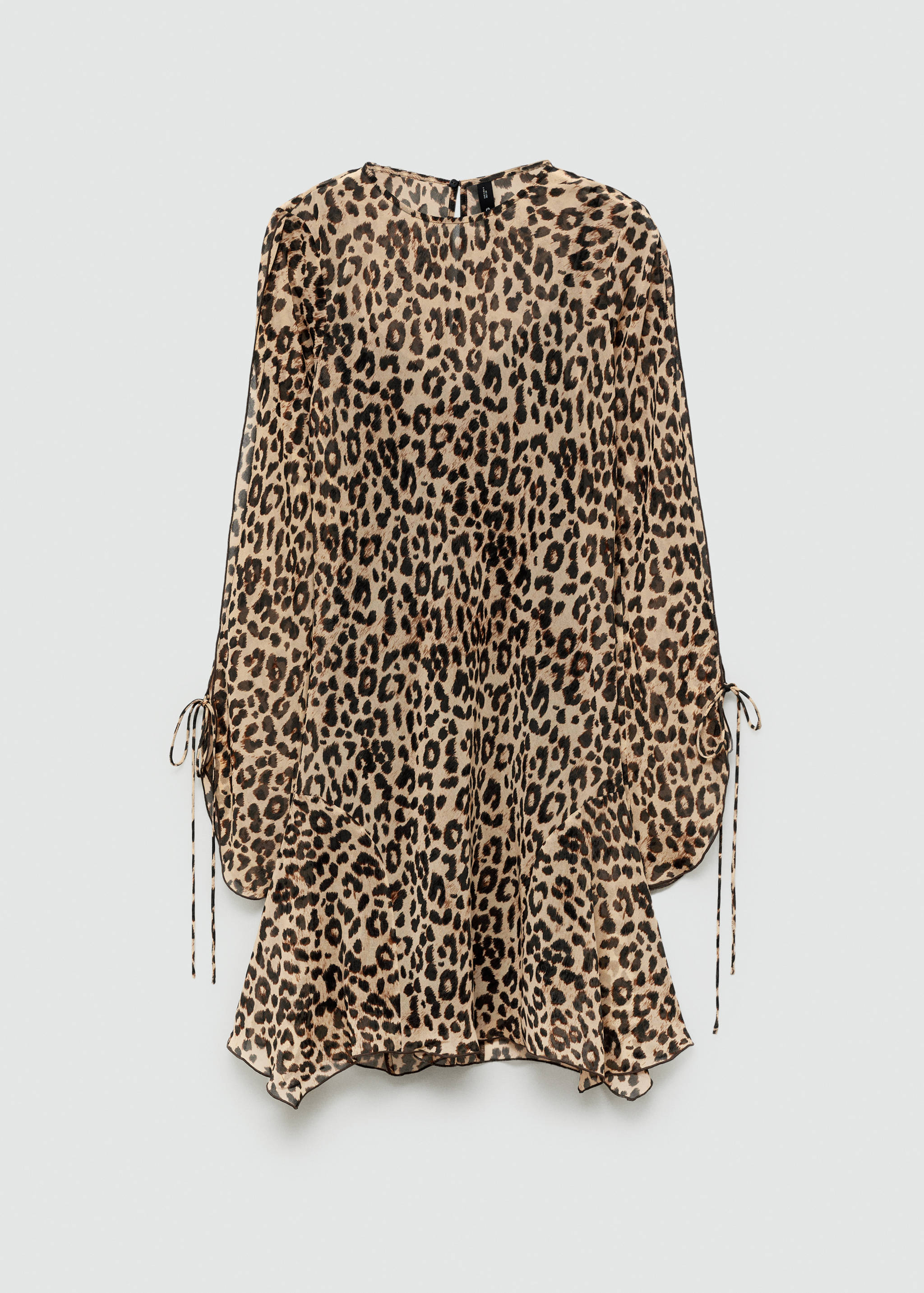 Vestito corto leopardato - Articolo senza modello