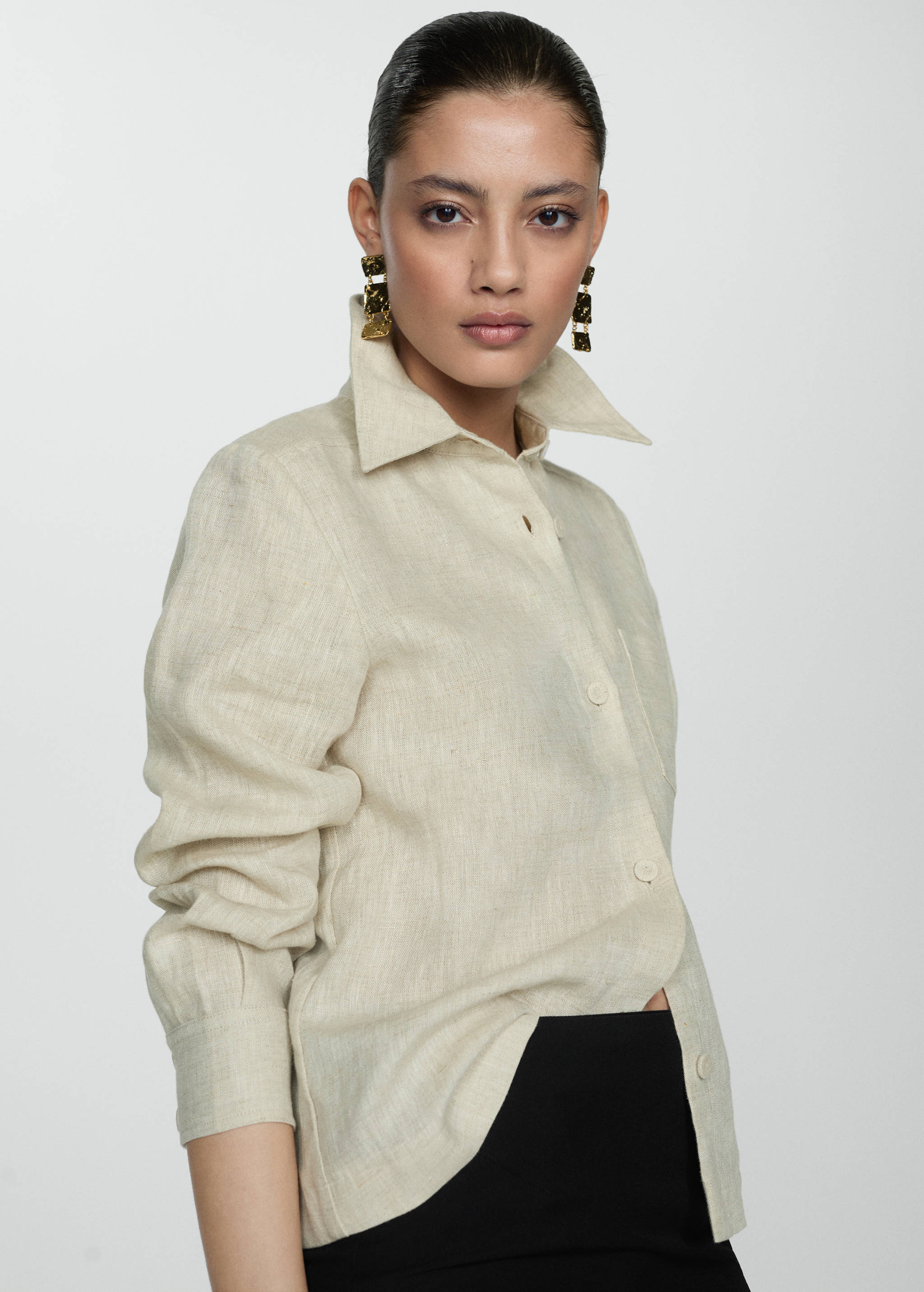 Long pencil skirt - Details of the article 1