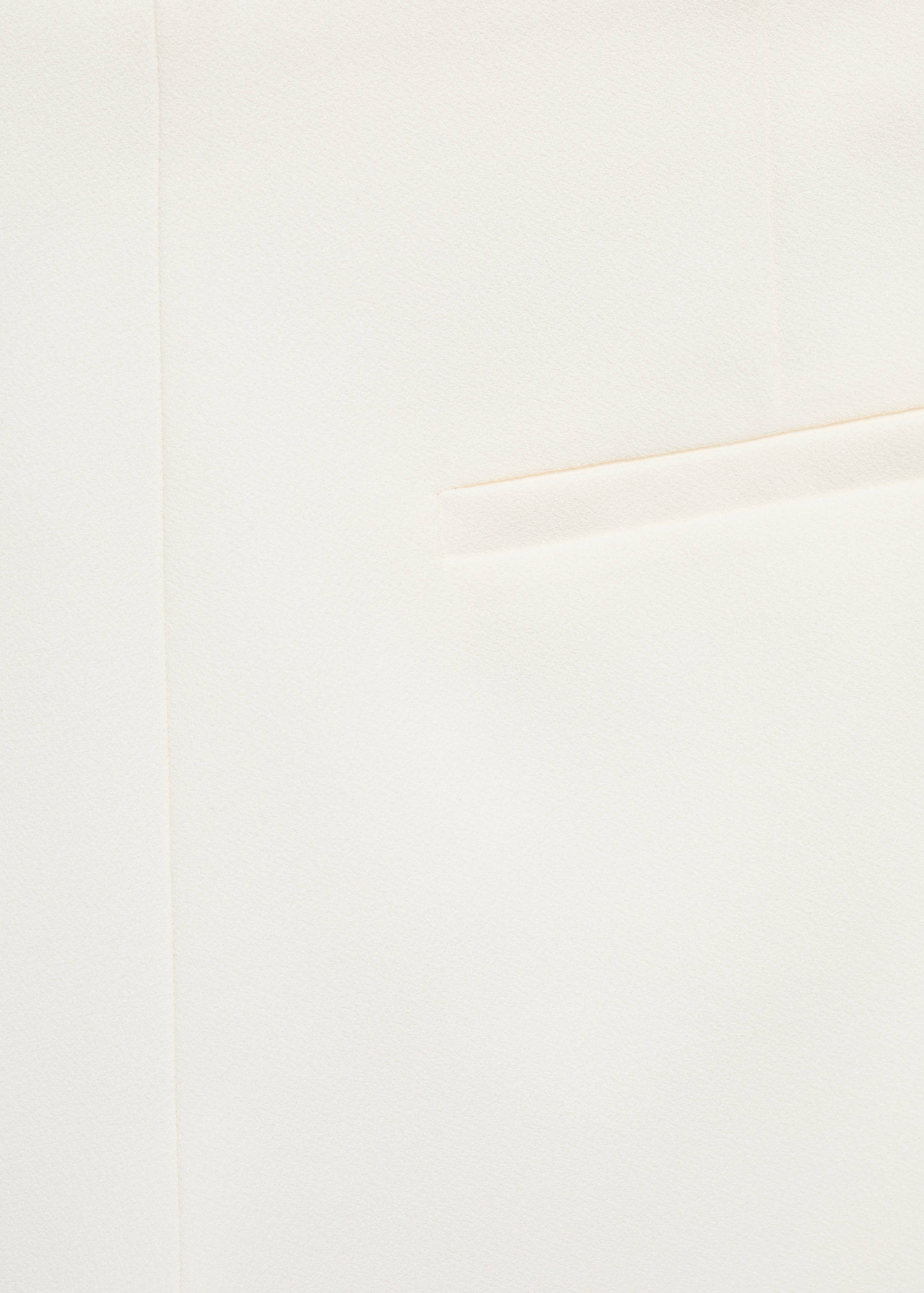 Straight mid-rise shorts - Details of the article 0