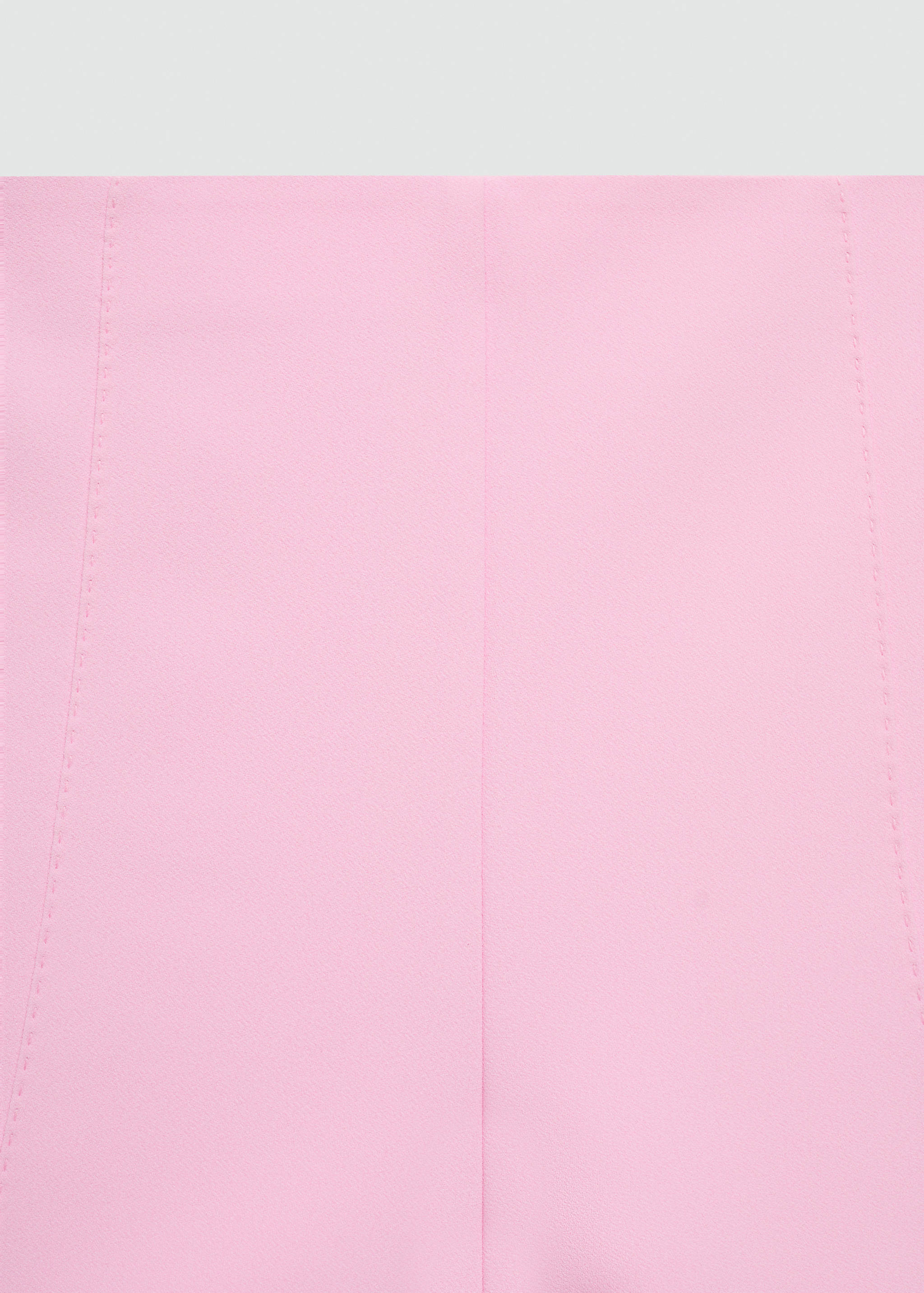 Straight mid-rise shorts - Details of the article 8