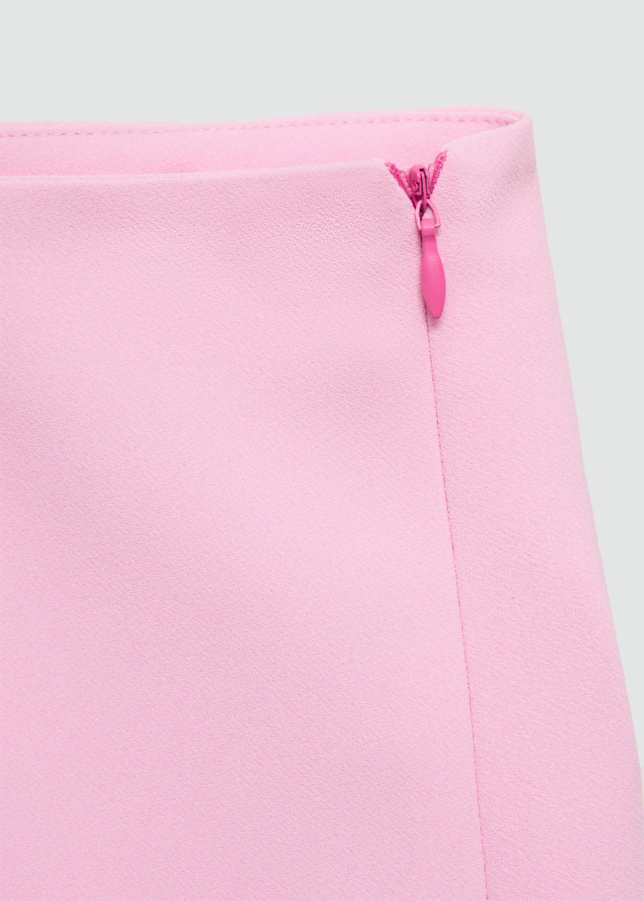 Straight mid-rise shorts - Details of the article 0