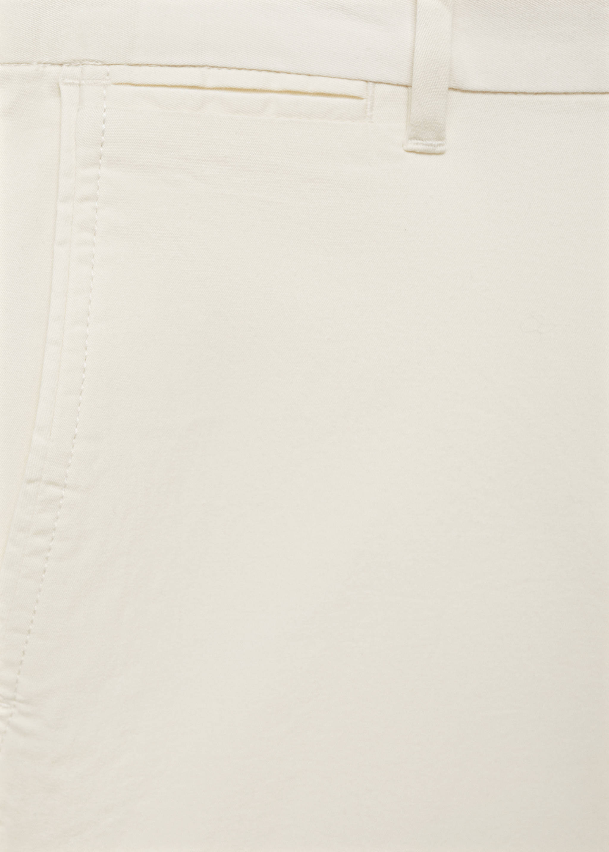 Slim-fit chino cotton bermuda shorts - Details of the article 8