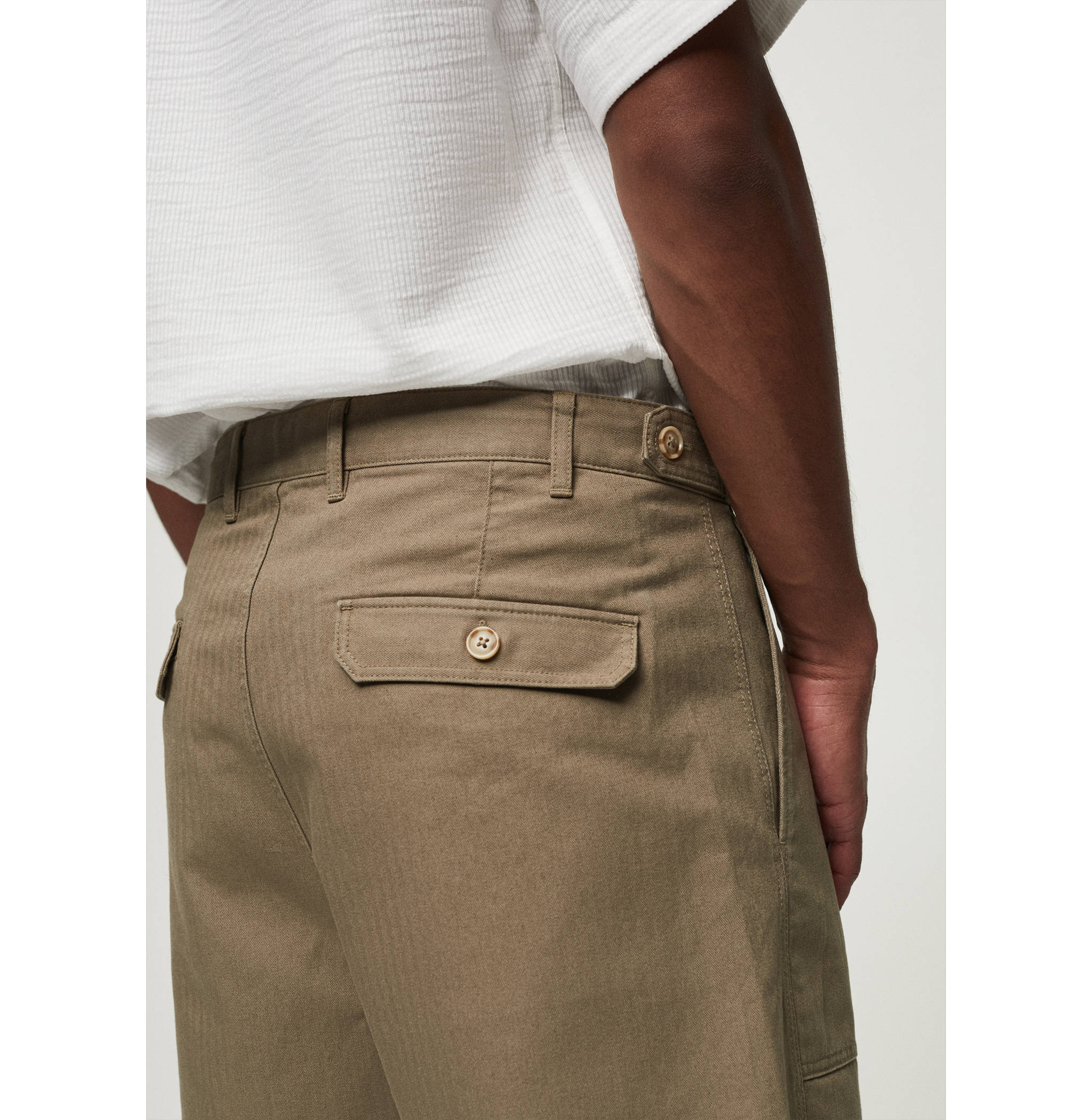 Bermuda 100 % coton chevron - Détail de l'article 6