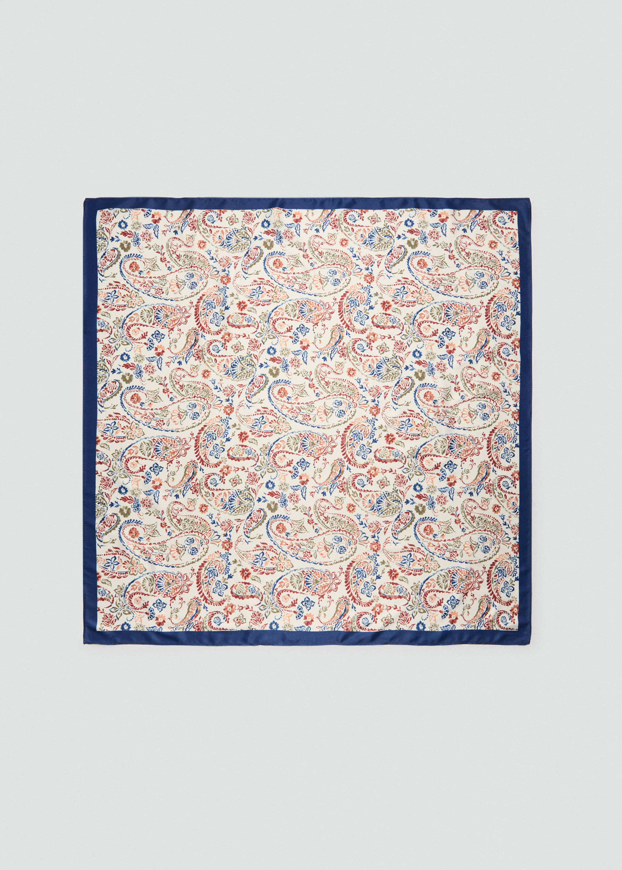 Foulard stampa floreale - Articolo senza modello