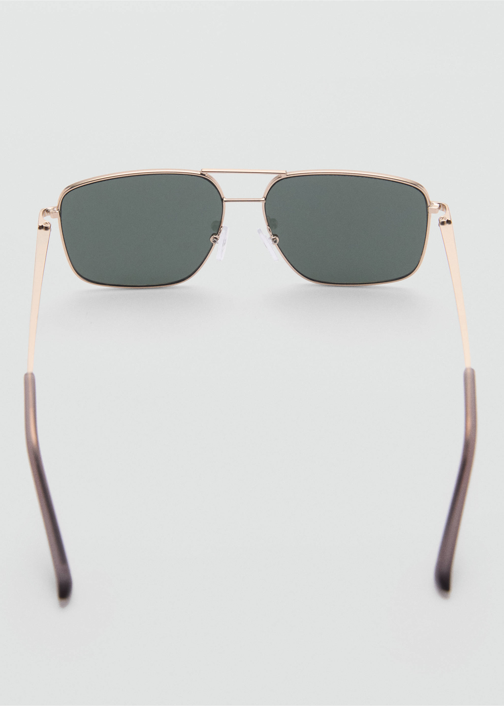 Aviator sunglasses - Details of the article 1, Gold. Ref: 77040576-00.