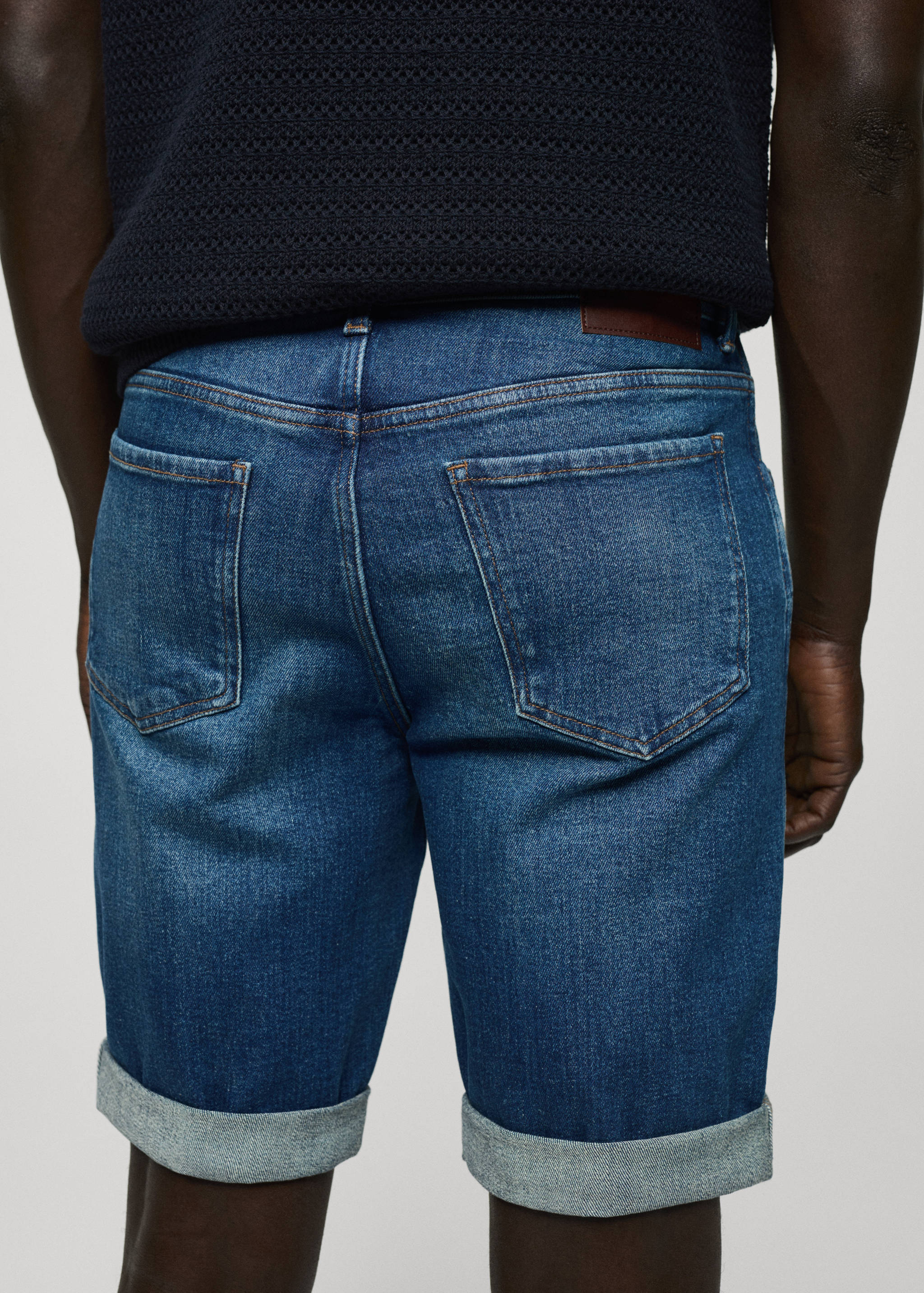 Bermuda en jean slim fit - Détail de l'article 6