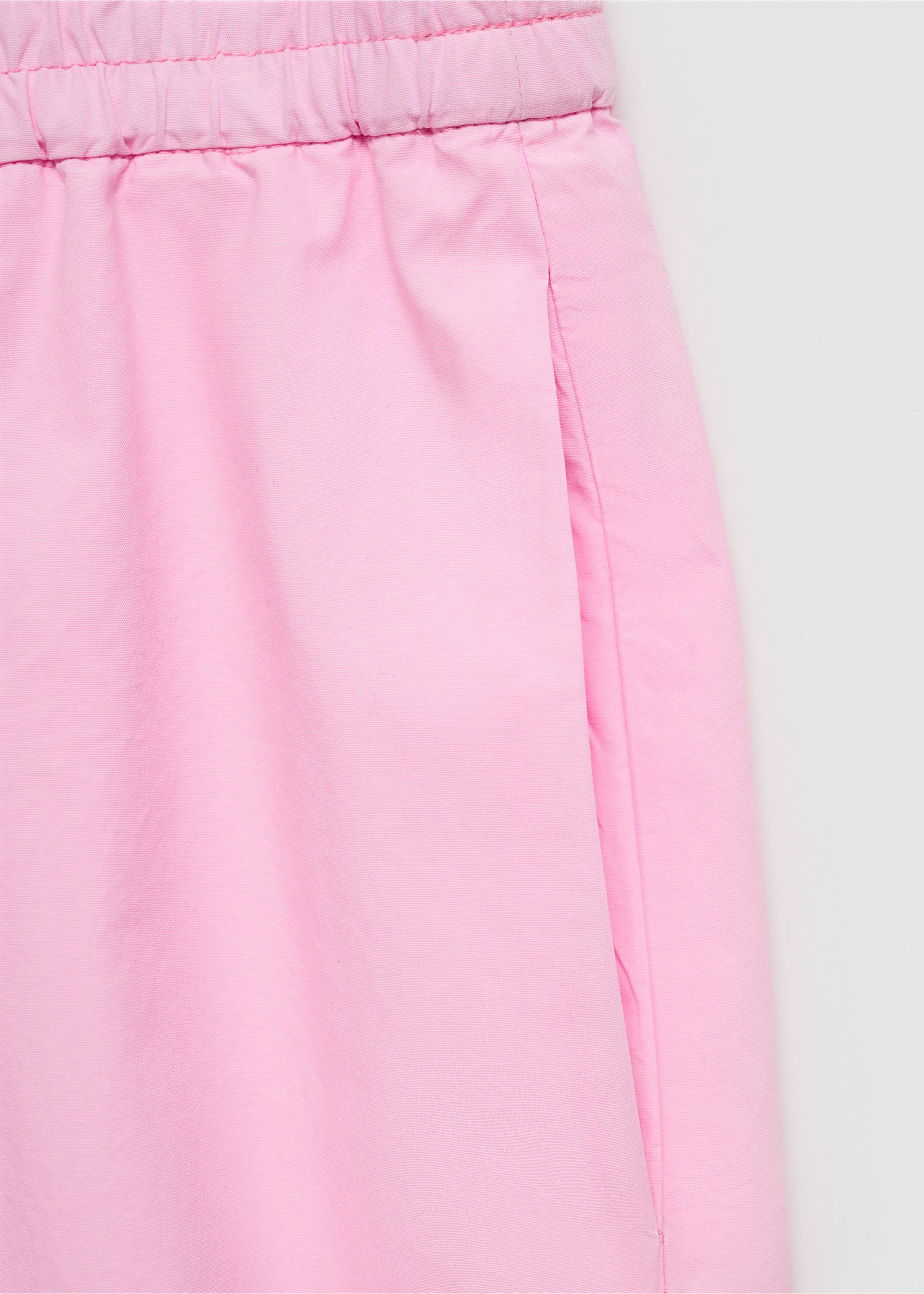 Pantalon coton parachute - Détail de l'article 0, Rose pastel. Ref: 77040580-00.