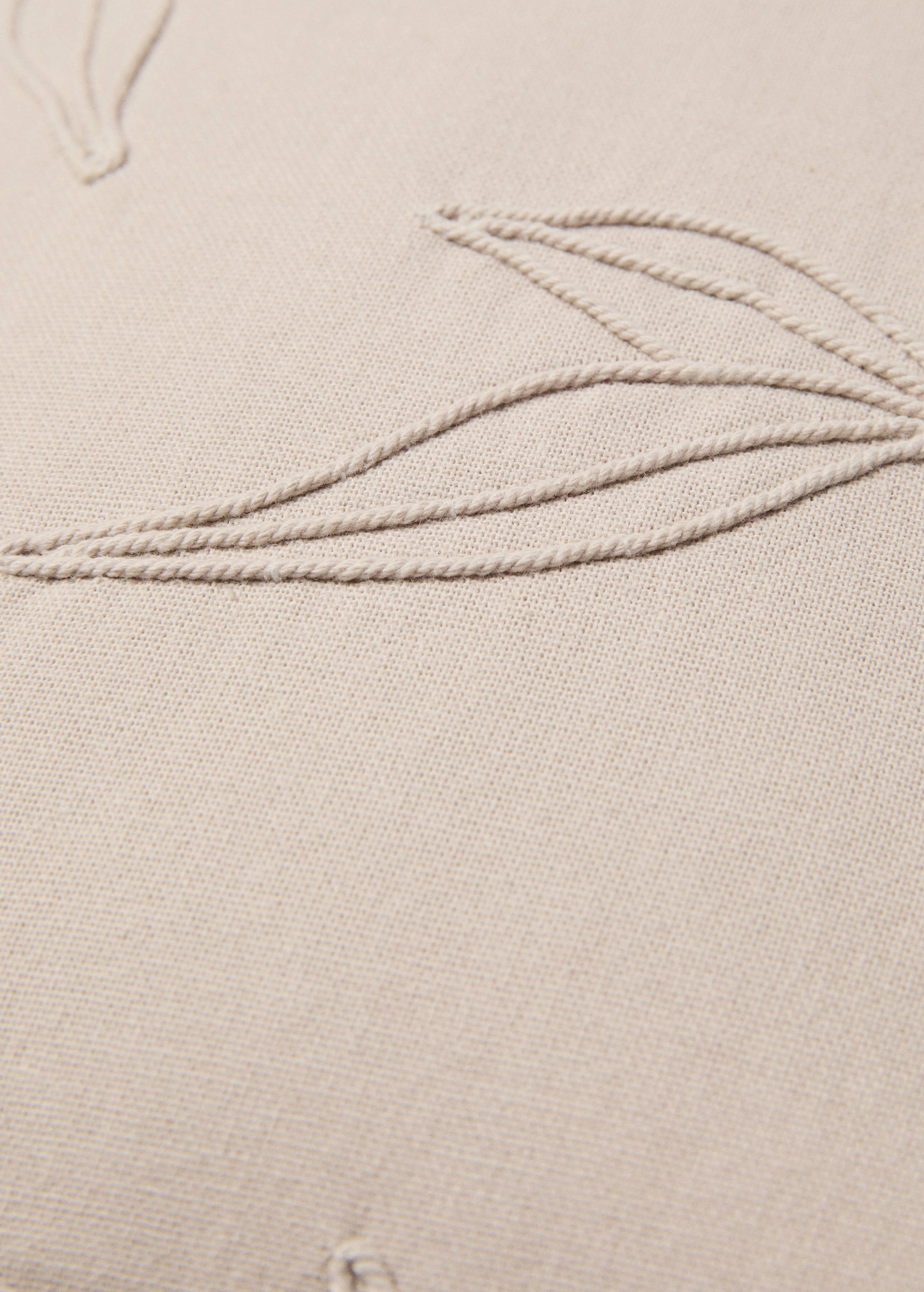 Floral design cushion cover 30x50cm - Details of the article 2