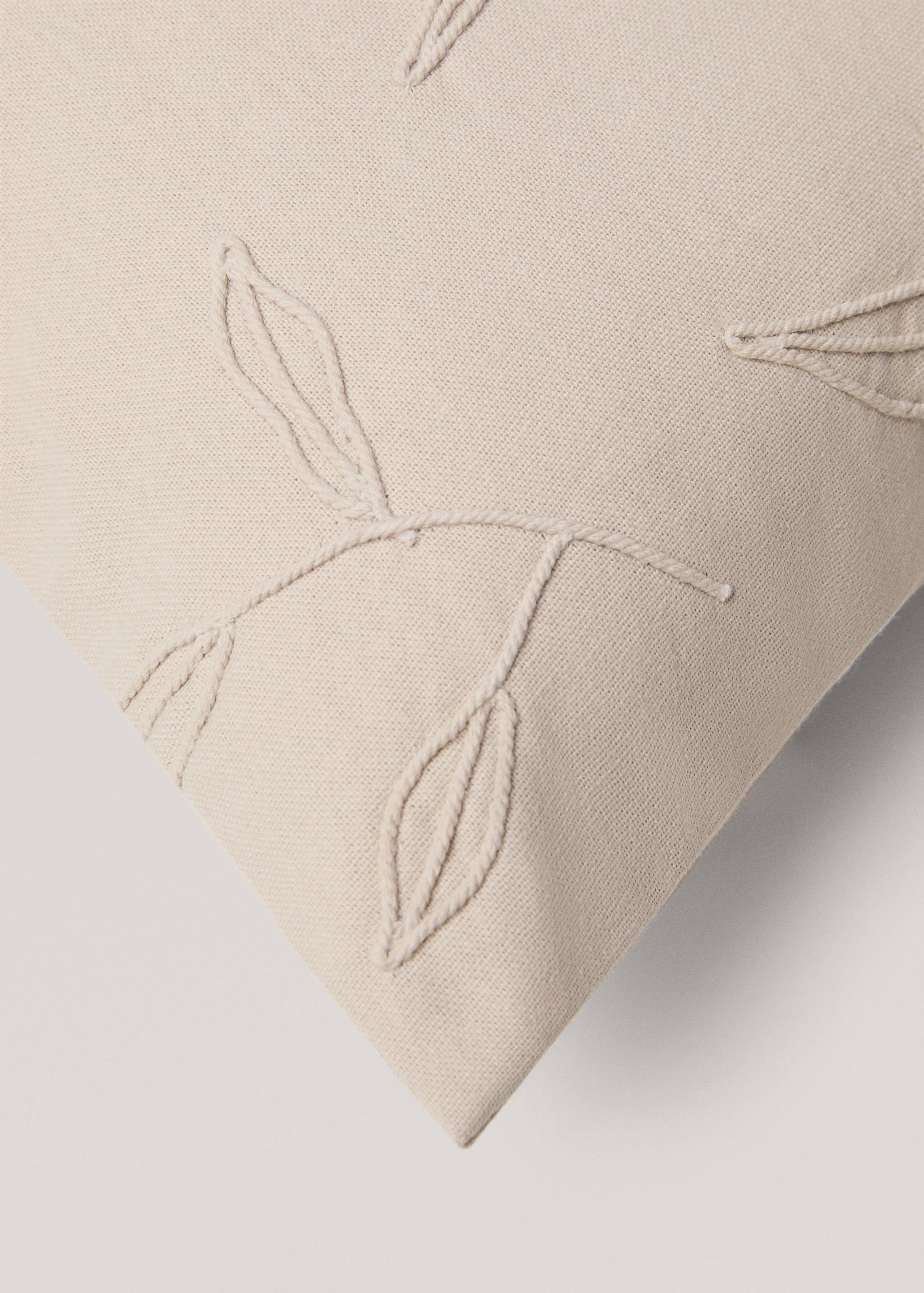 Floral design cushion cover 30x50cm - Details of the article 3