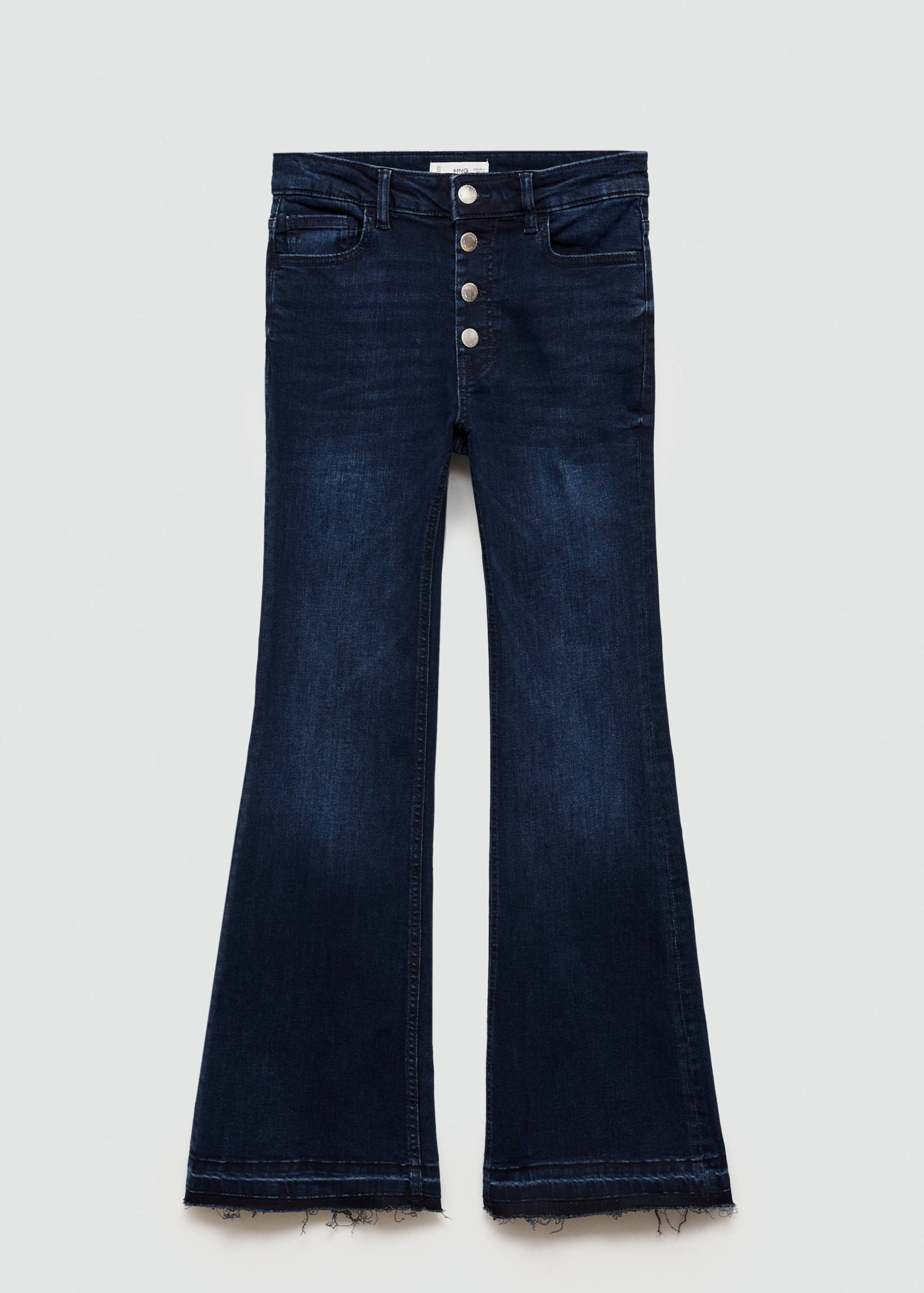 Buttons flare jeans - Article without model