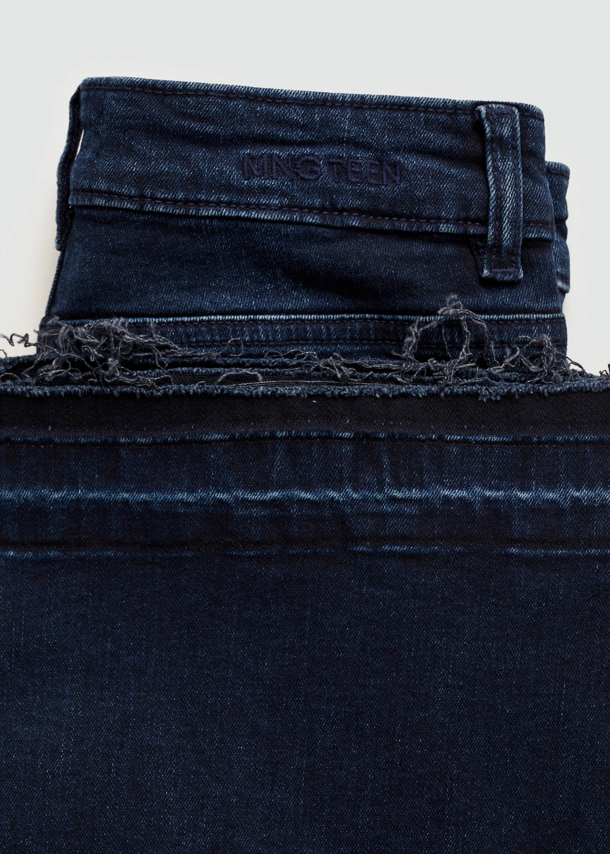 Buttons flare jeans - Details of the article 0