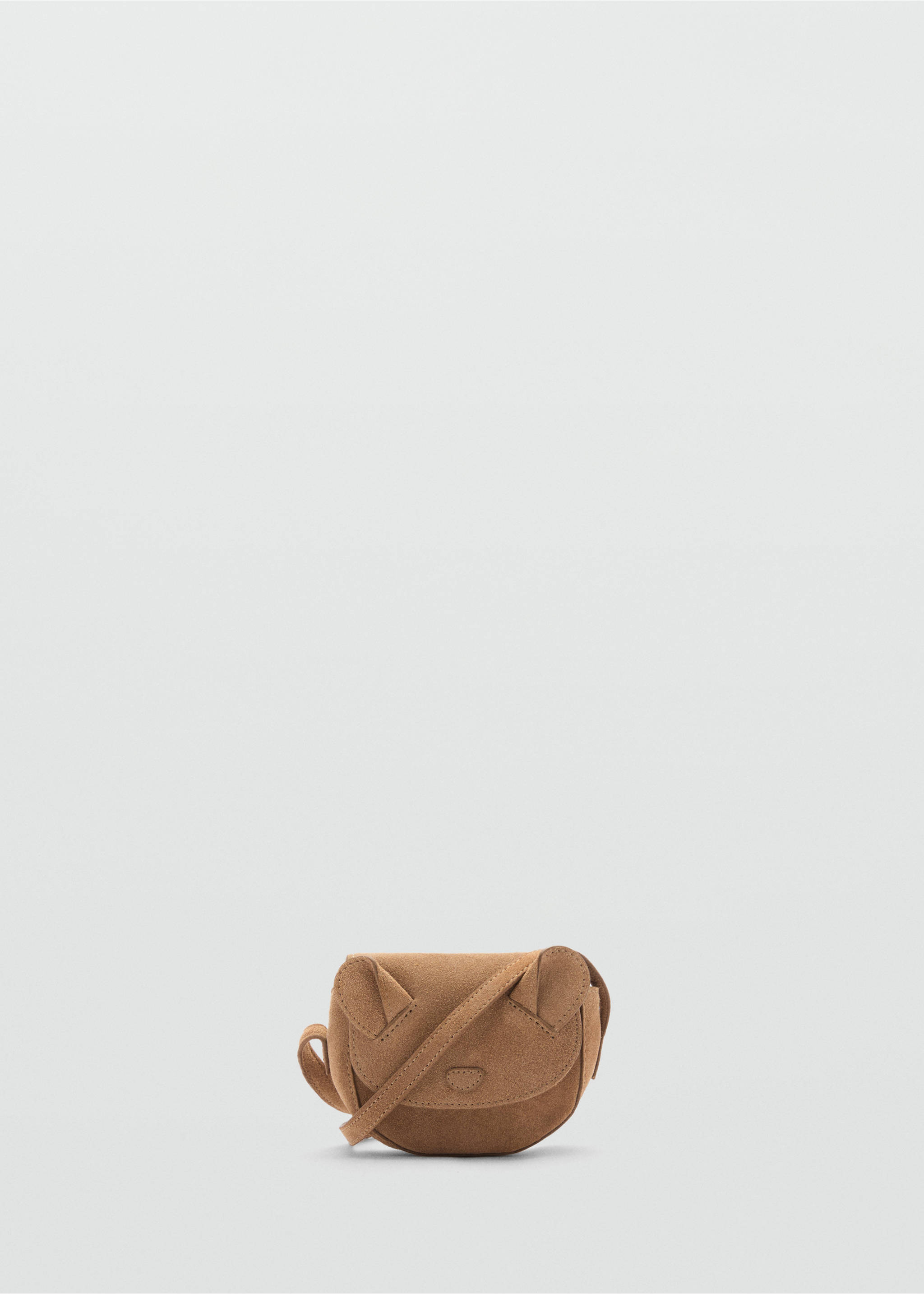 Orejitas leather bag - Article without model, Sand. Ref: 77040610-00.