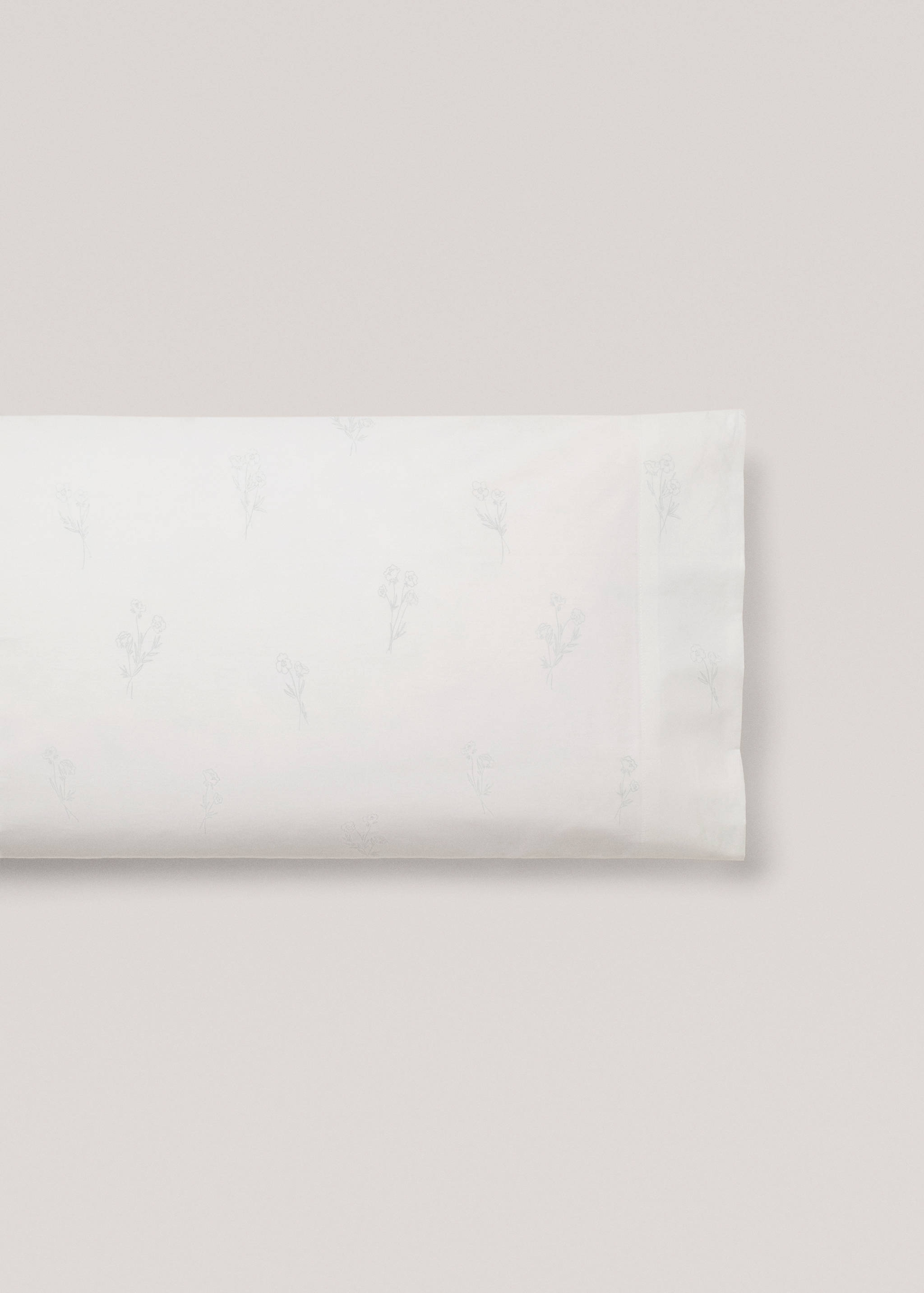 Floral pillow case 45x110cm - Article without model