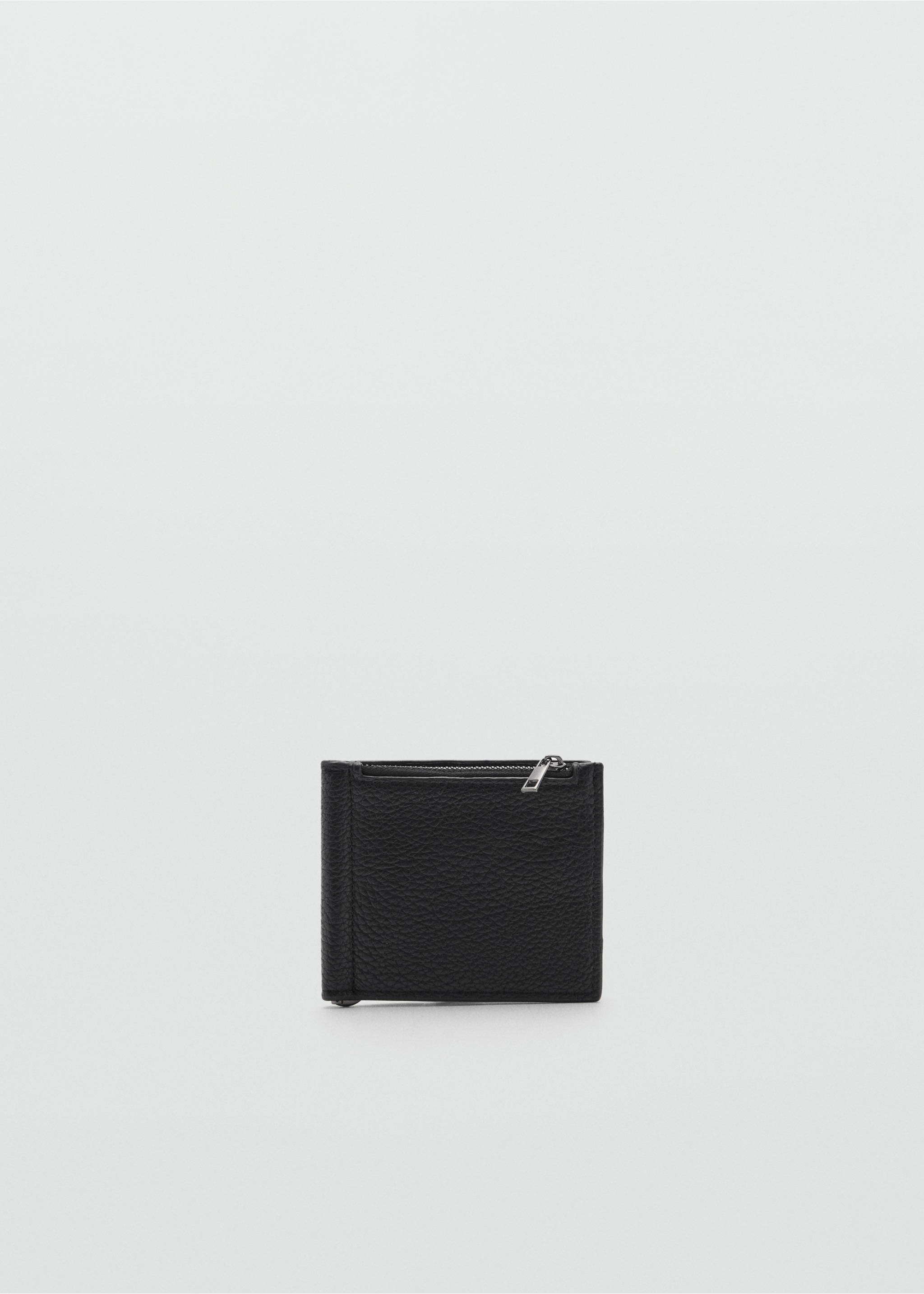 Anti-contactless card holder wallet - Article without model, Black. Ref: 77040625-00.