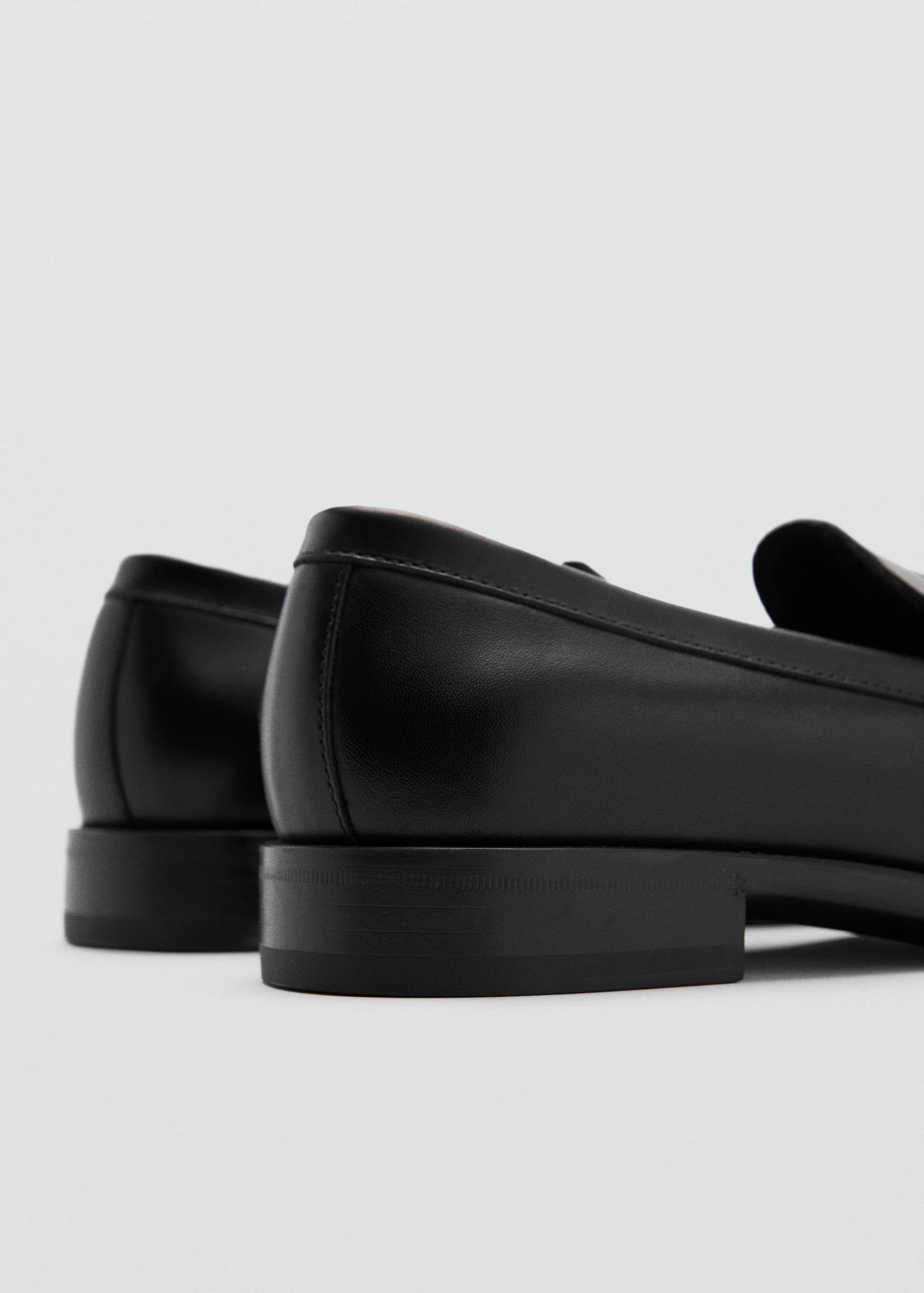 Aged-leather loafers - Details of the article 1