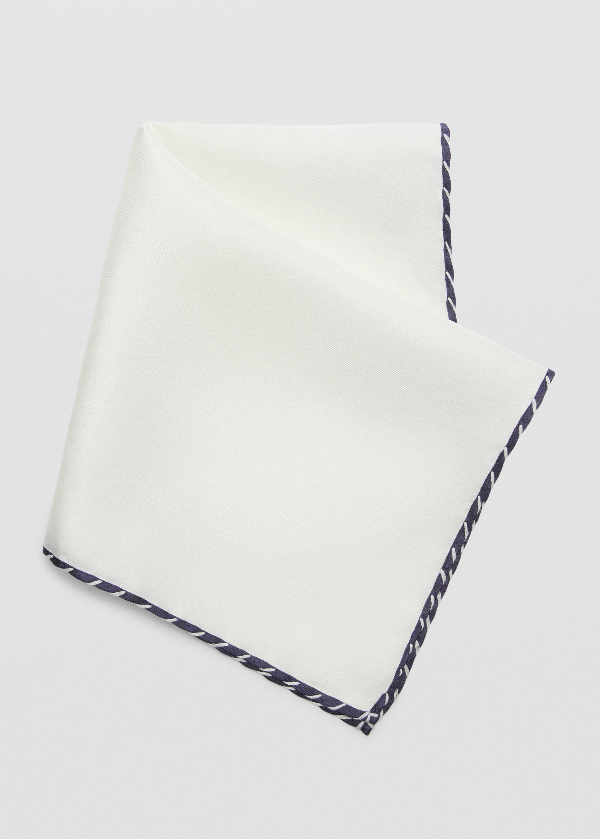 Pañuelo bolsillo 100% seda bordados - Detalle del artículo 1